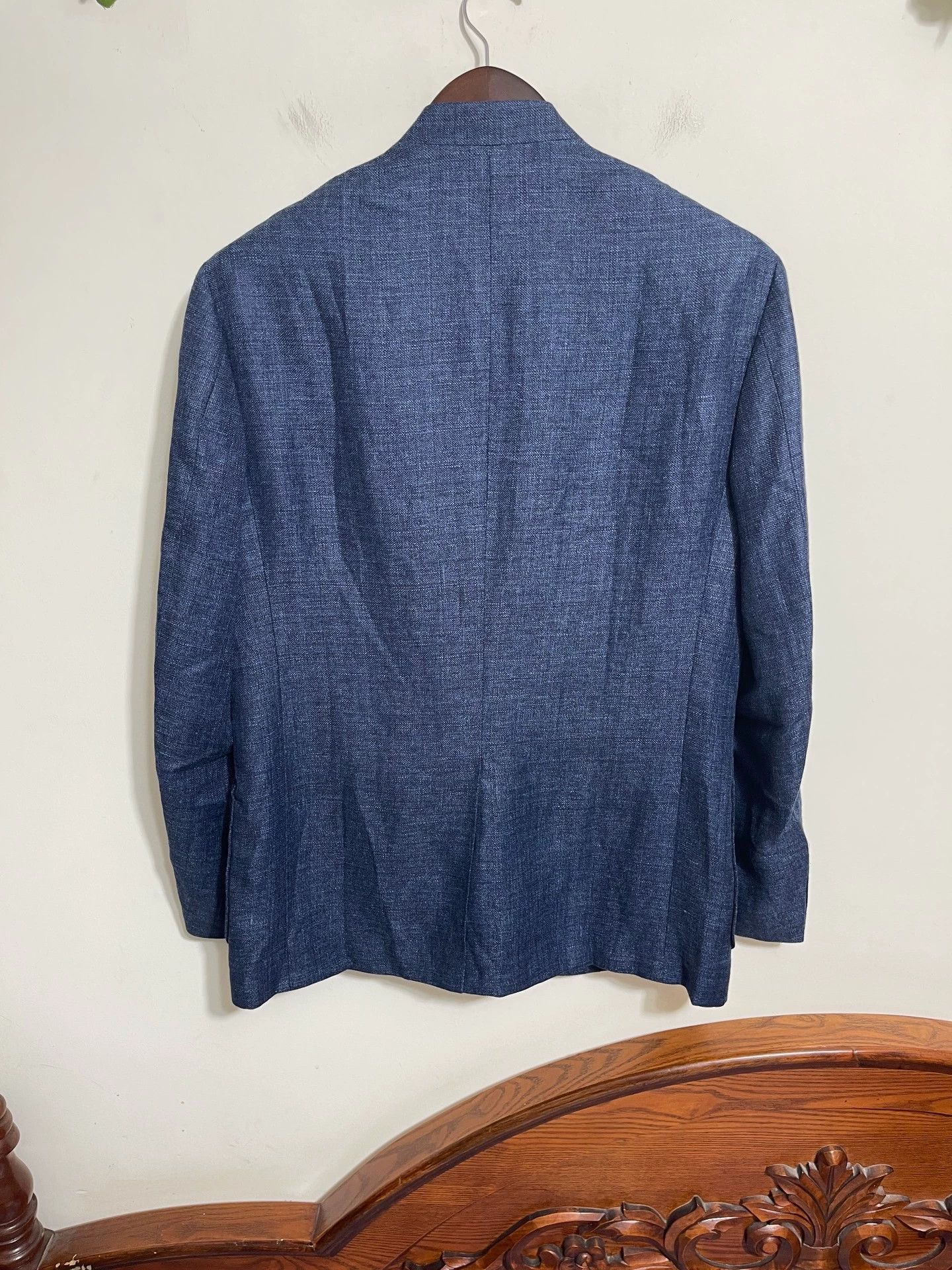 Canali Canali Stand Collar Suit Jacket 52 New with Tags Size US L / EU 52-54 / 3 - 2 Thumbnail