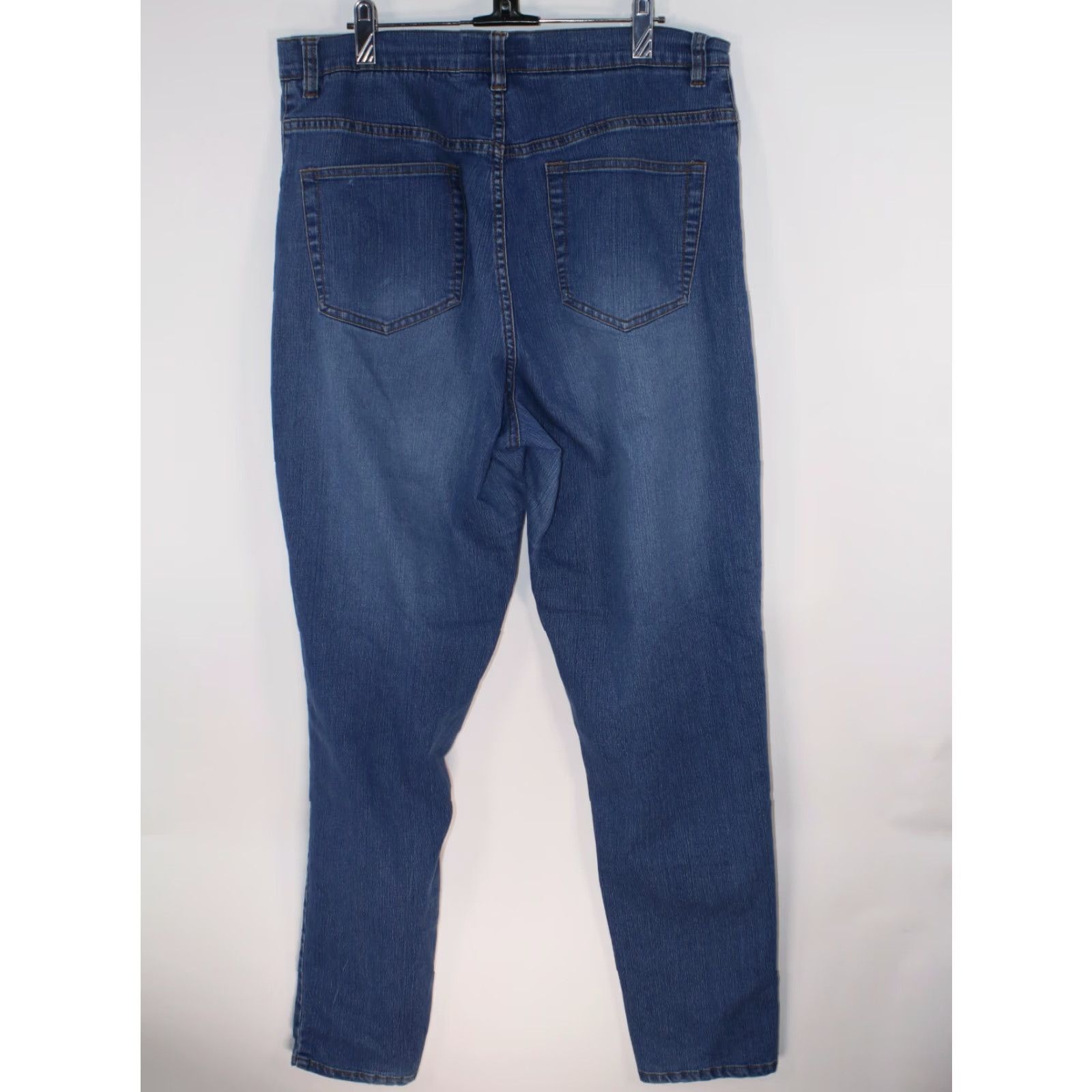Avenue Avenue Blues Jeans Womens 16T Straight Leg Denim Blue Stretch 32X30 Size 32" / US 10 / IT 46 - 5 Thumbnail