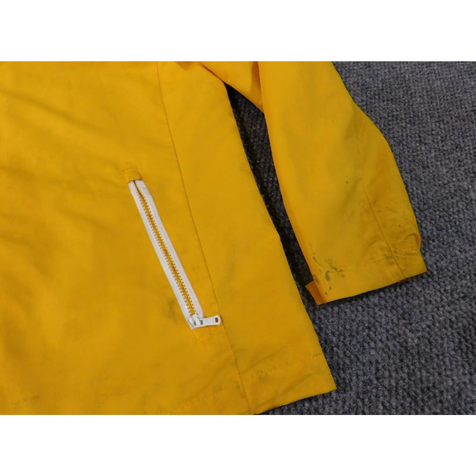 Michael Kors VINTAGE Michael Kors Jacket Men Large Windbreaker Yellow Zip Lined Polyester Size US L / EU 52-54 / 3 - 5 Thumbnail