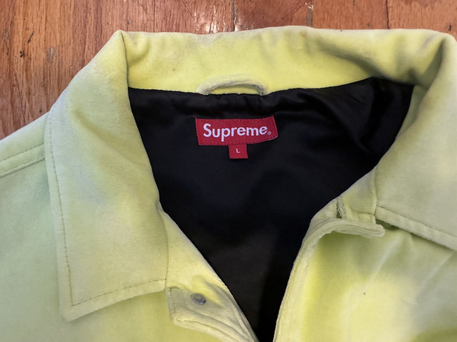 Supreme Supreme velvet chore coat Size US L / EU 52-54 / 3 - 2 Thumbnail