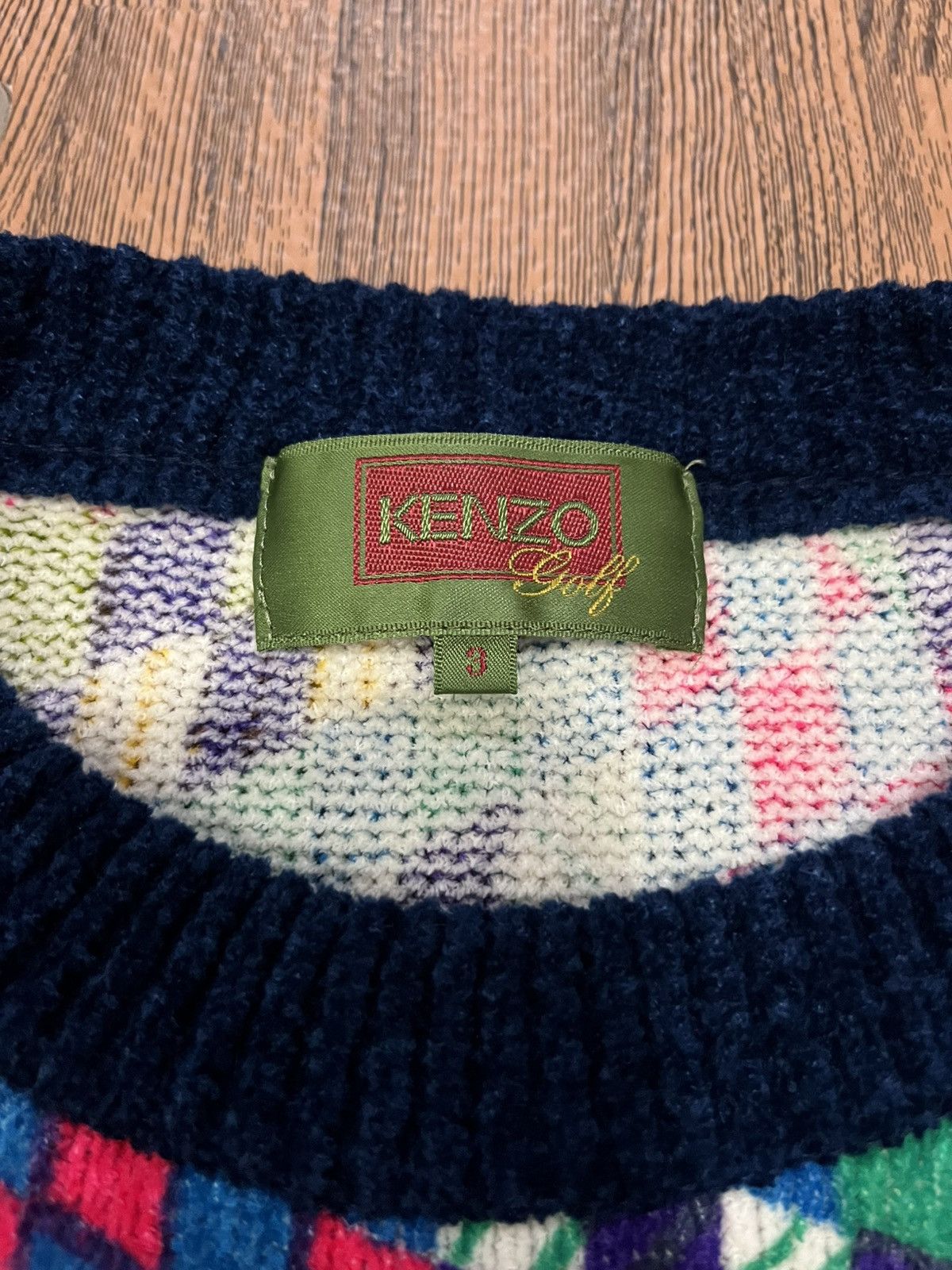 Kenzo KENZO Vintage Sweater Size US L / EU 52-54 / 3 - 4 Thumbnail