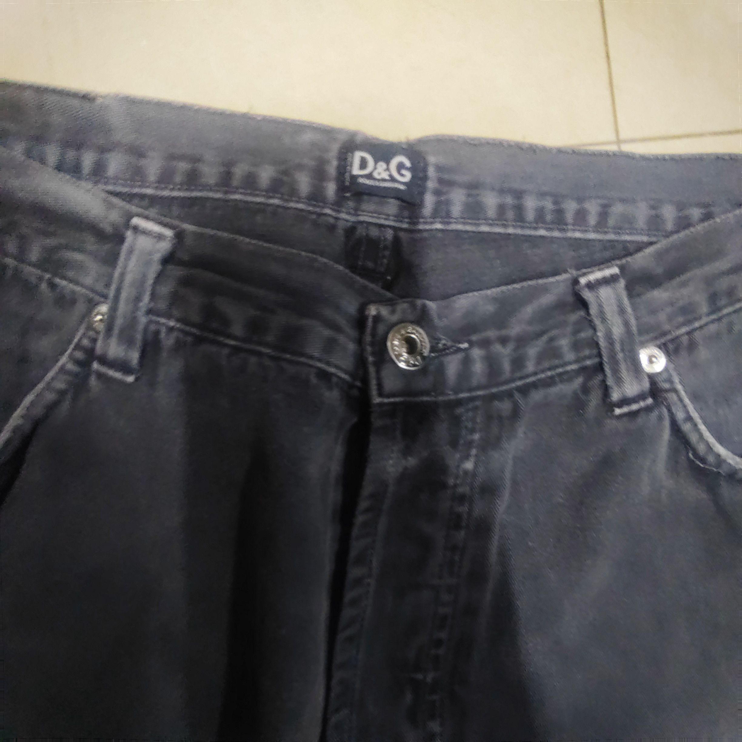 Dolce & Gabbana vintage dolce&gabbana washed faded pants Size US 40 / EU 56 - 4 Thumbnail