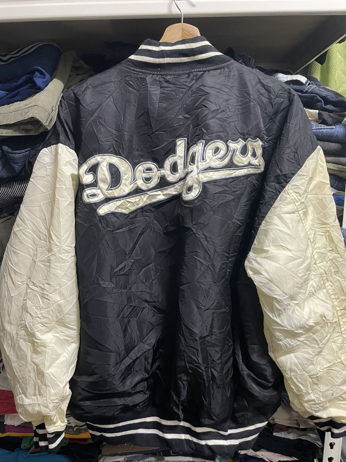 MLB Vintage La Dodgers Varsity Jackets Size US XL / EU 56 / 4 - 4 Thumbnail