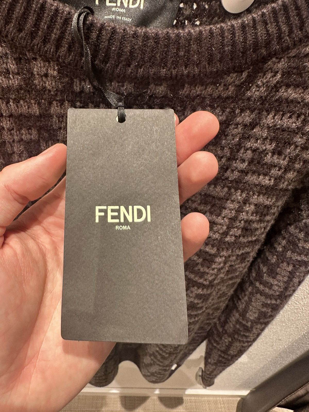 Fendi Fendi knitted sweater Size US L / EU 52-54 / 3 - 3 Thumbnail