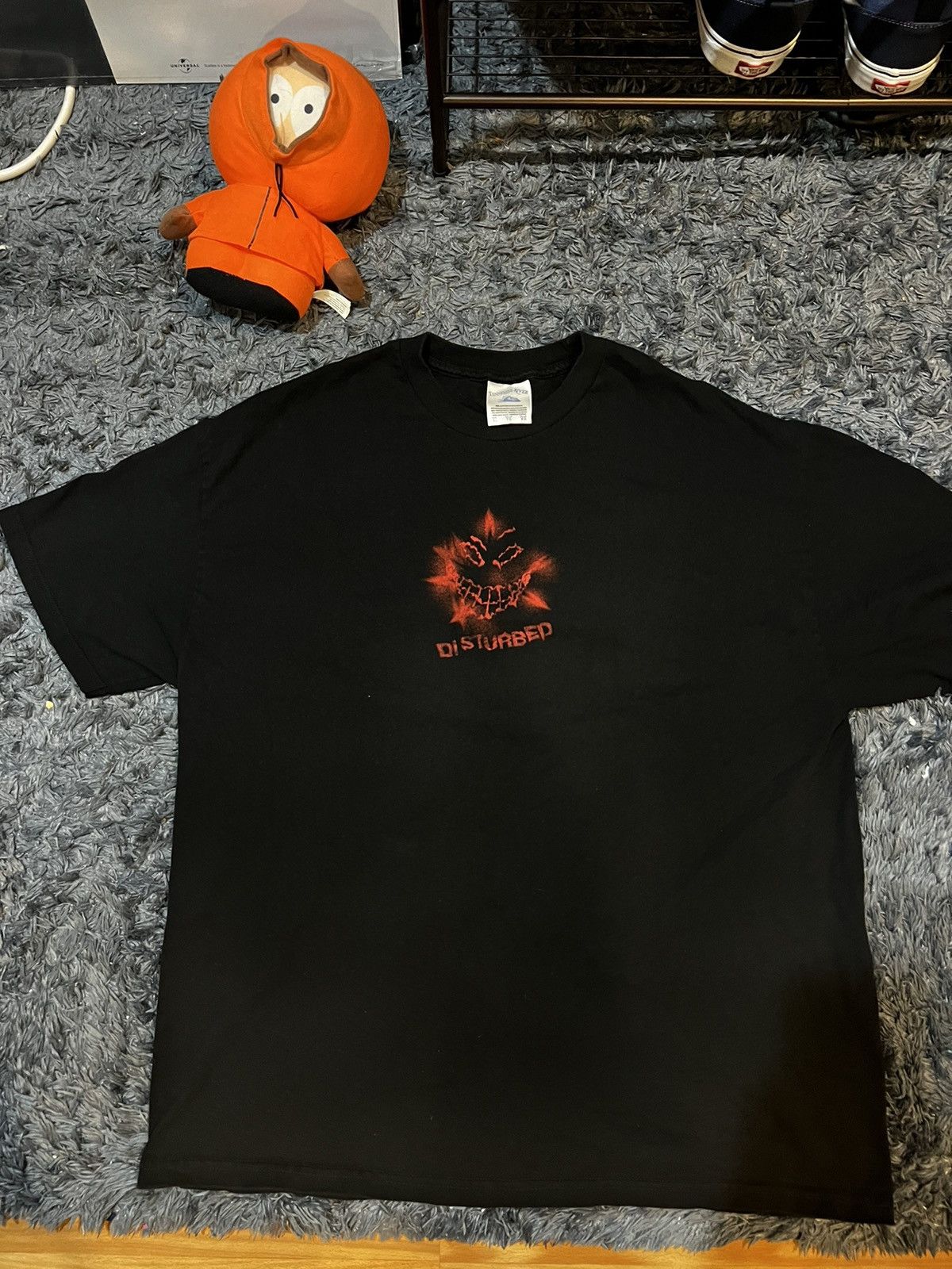 Band Tees × Vintage Vintage Disturbed Band Tee Size US L / EU 52-54 / 3 - 1 Thumbnail