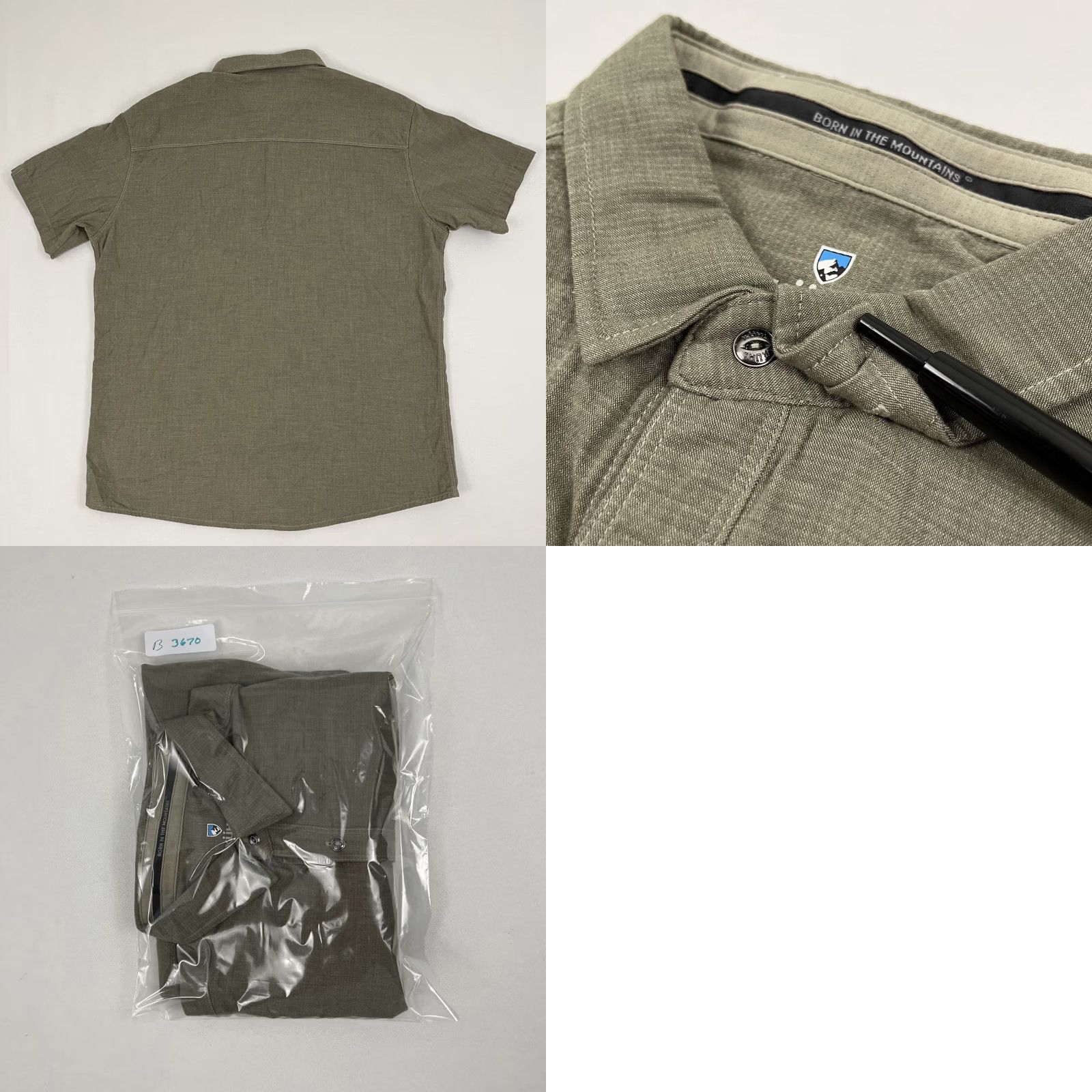 X-LARGE Kuhl Berlin Shirt Mens XL X-Large Green Hiking Casual Gorpcore Button Down Size US XL / EU 56 / 4 - 8 Thumbnail
