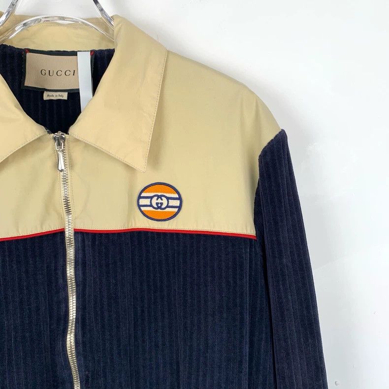 Gucci Gucci Logo letter embroidery corduroy stitching design yell Size US M / EU 48-50 / 2 - 3 Thumbnail
