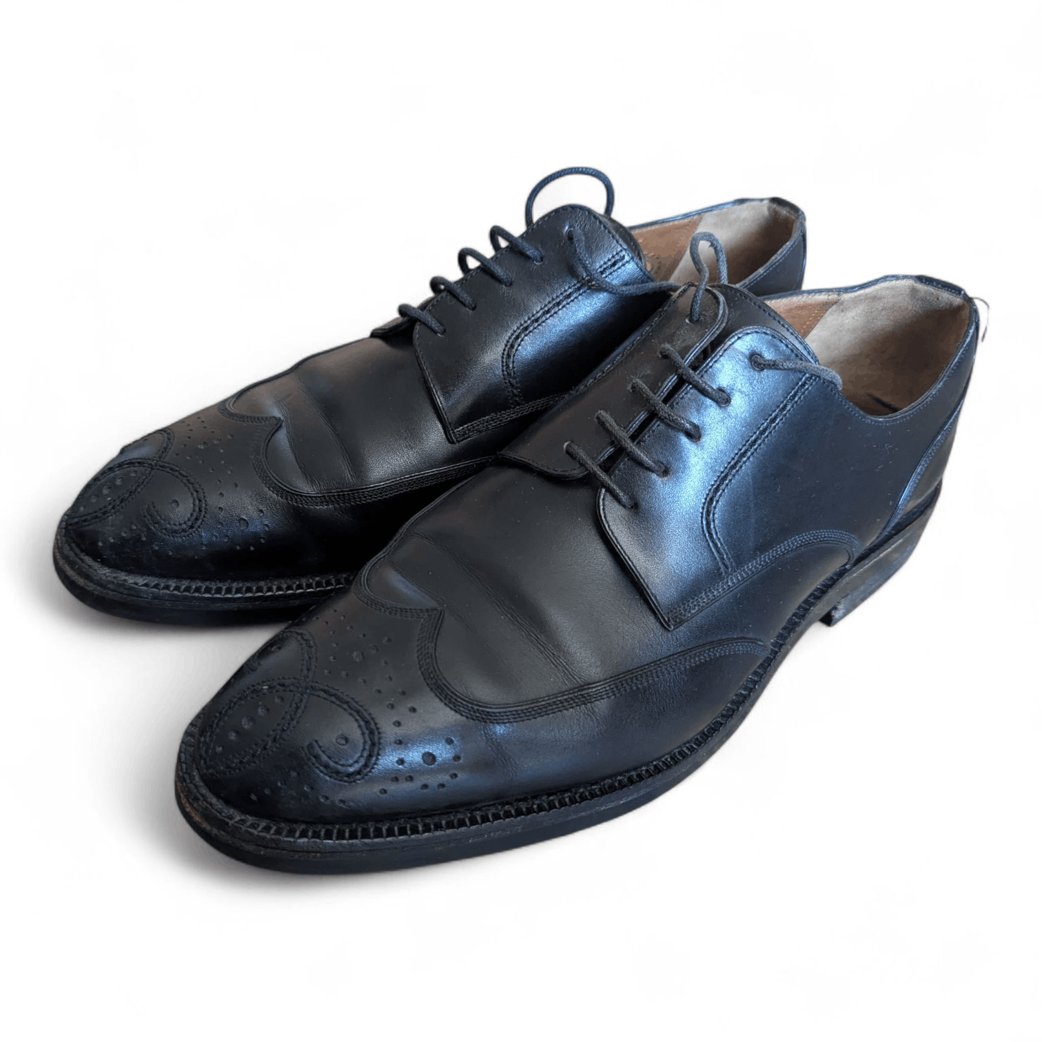 Bally Bally Scribe Wingtip Derby Brogues Goodyear Welted Size US 7 / EU 40 - 16 Thumbnail