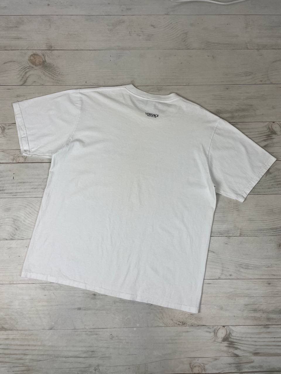 Versace Jeans Couture Vintage Versace Jeans Couture T Shirt 90s Big Logo Luxury Size US XL / EU 56 / 4 - 10 Thumbnail