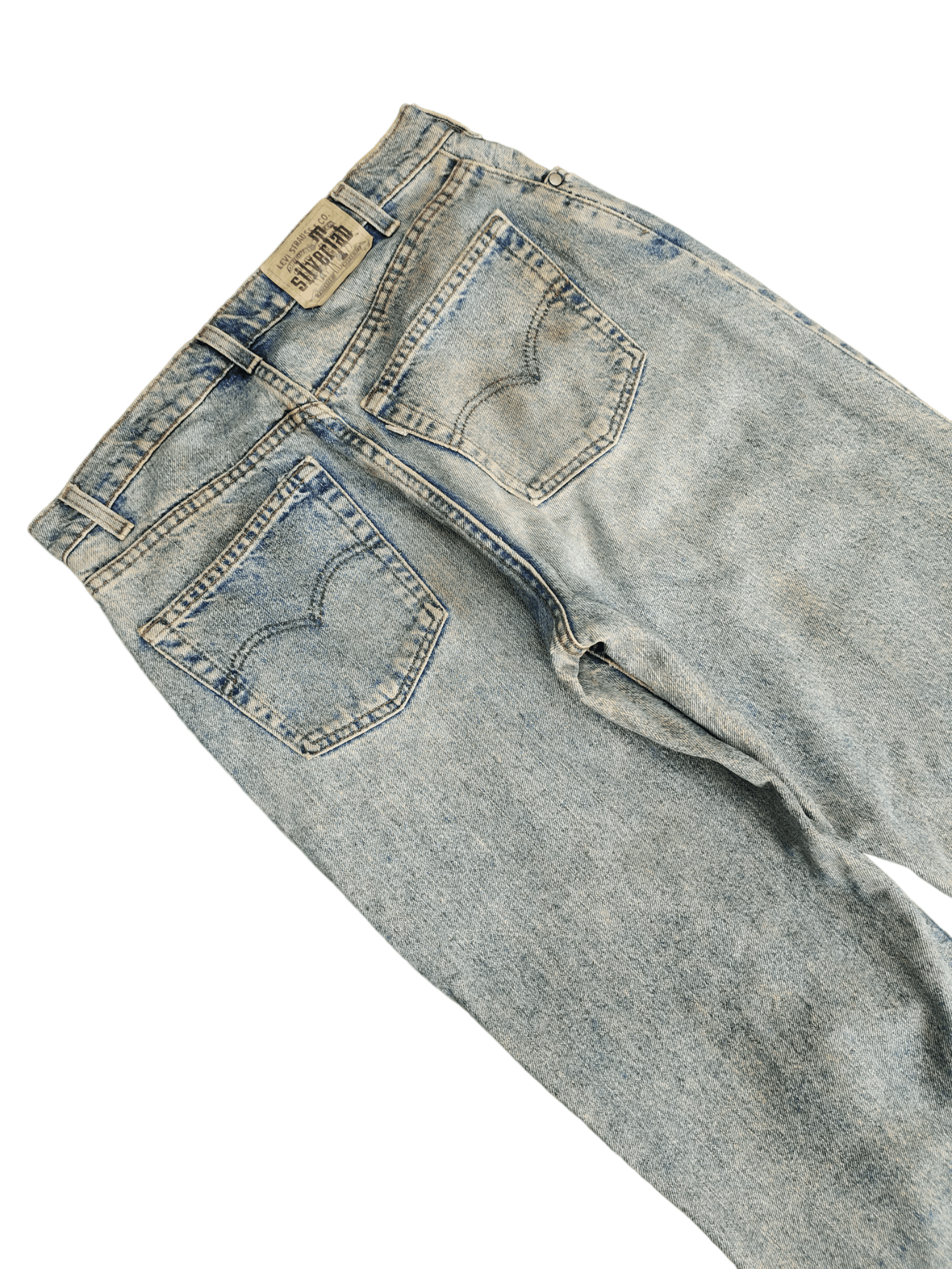 Levi's Vintage Clothing 90s Baggy Loose Jeans Levis Silvertab Loose Leg Hip Hop Y2k Size US 33 - 5 Thumbnail