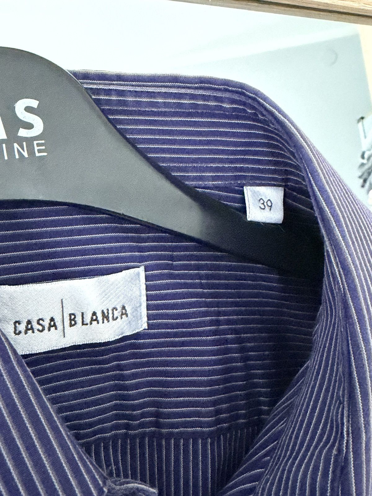 Casablanca Vintage shirt Casablanca striped blue rare designer Size US M / EU 48-50 / 2 - 6 Thumbnail