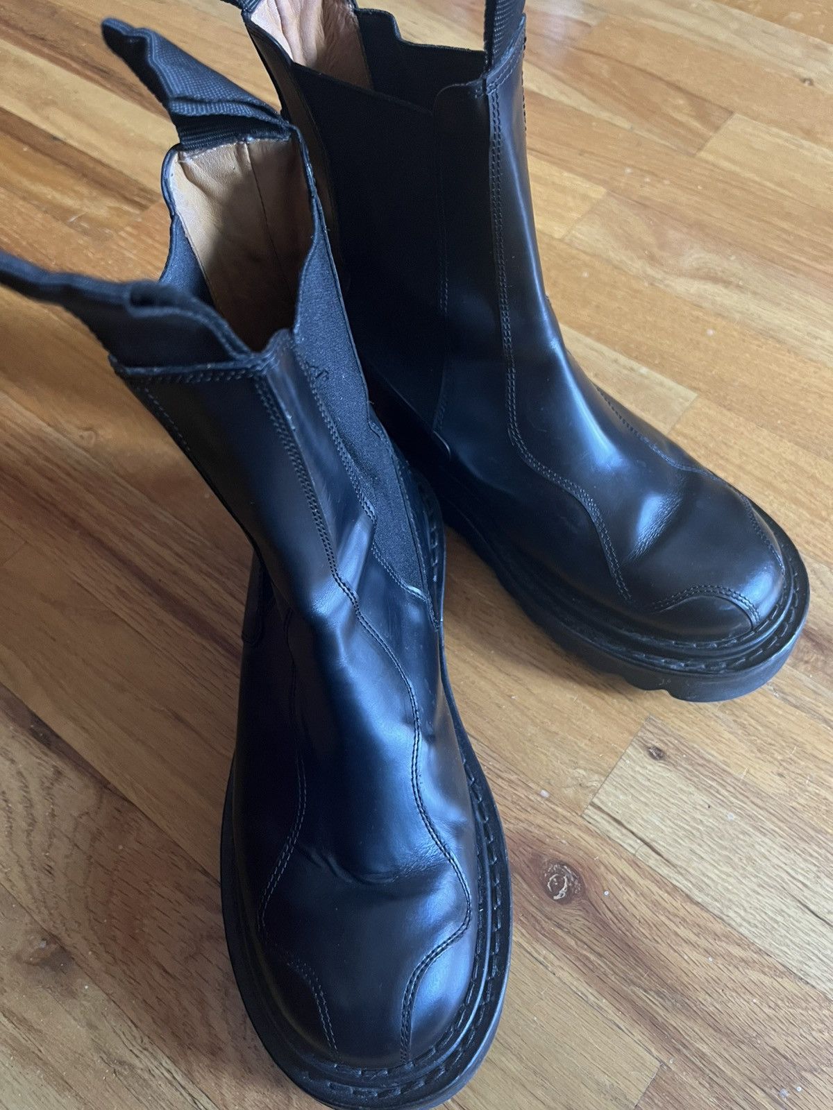 Toga Pulla Toga Pulla SSense Exclusive Black Boots Size US 8 / IT 38 - 5 Thumbnail
