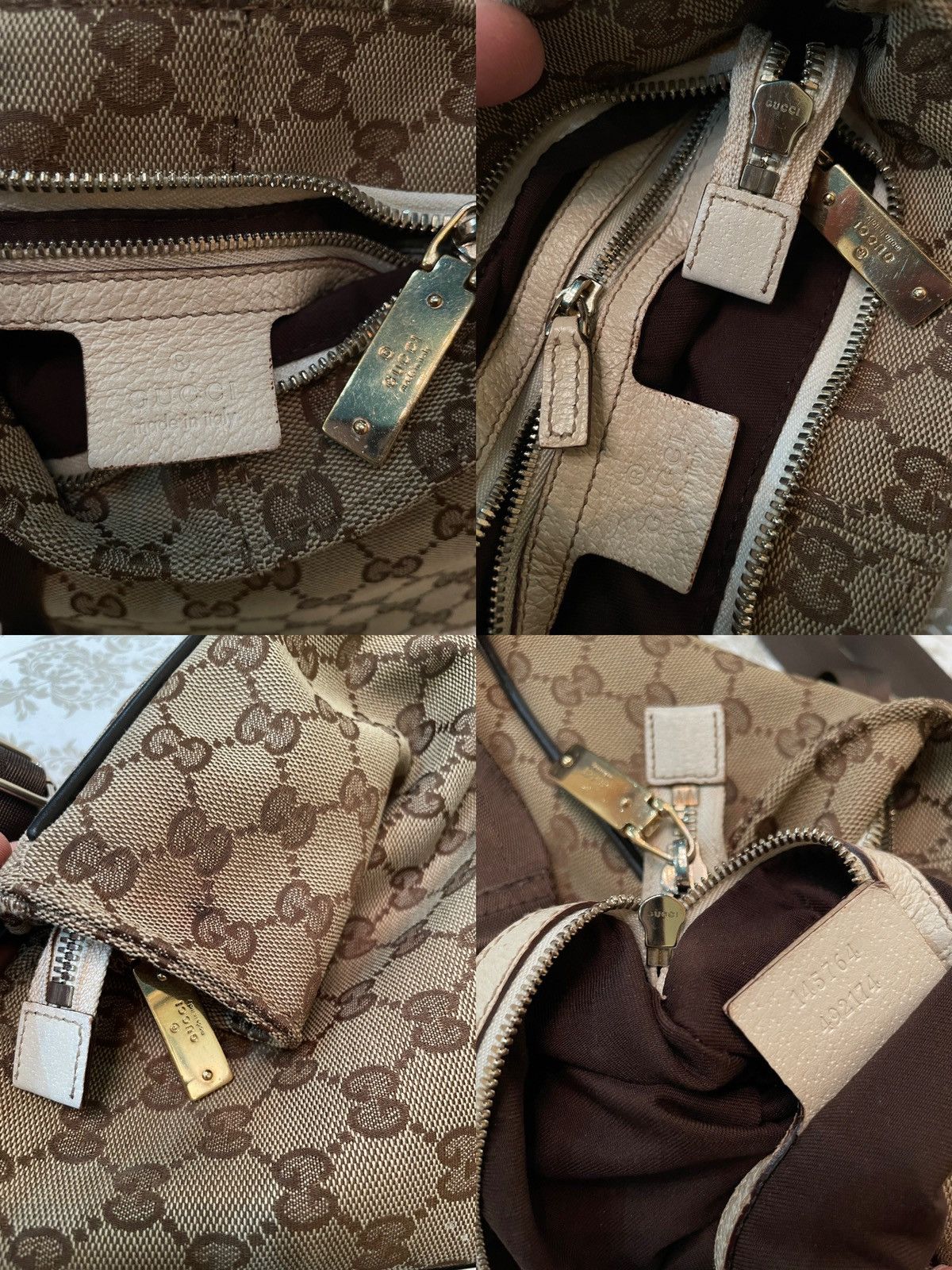 Gucci × Handmade × Vintage Supreme Crossbody HandMade Messenger Side Tote Shoulder Bag Size ONE SIZE - 17 Thumbnail