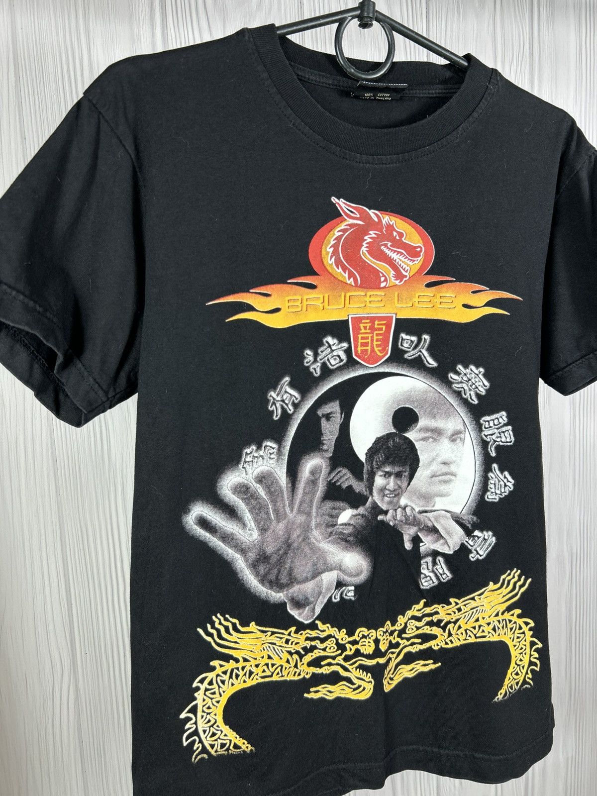 Vintage Vintage Y2K Bruce Lee Double Sided The Fist Of Fury T-Shirt Size US S / EU 44-46 / 1 - 3 Thumbnail