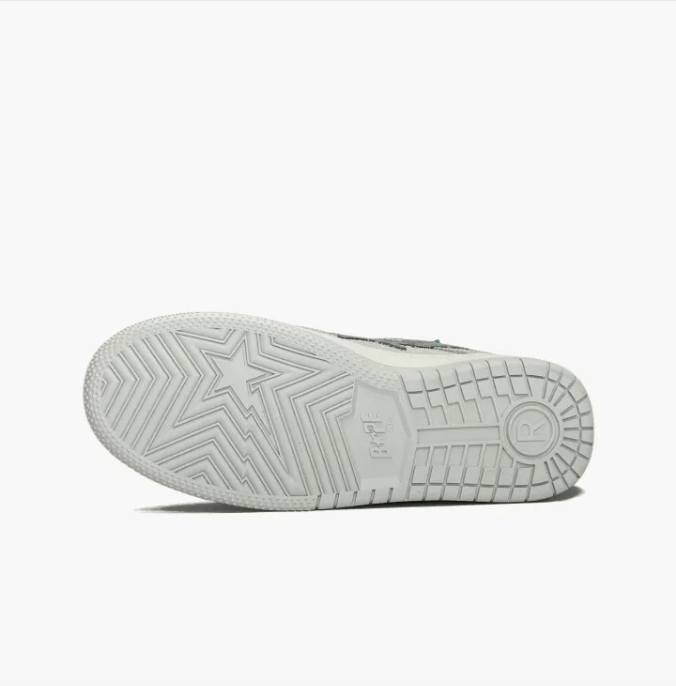 Bape BAPE Bapesta Low "Light Grey" / "Grey Suede Star" Size US 9 / EU 42 - 2 Thumbnail