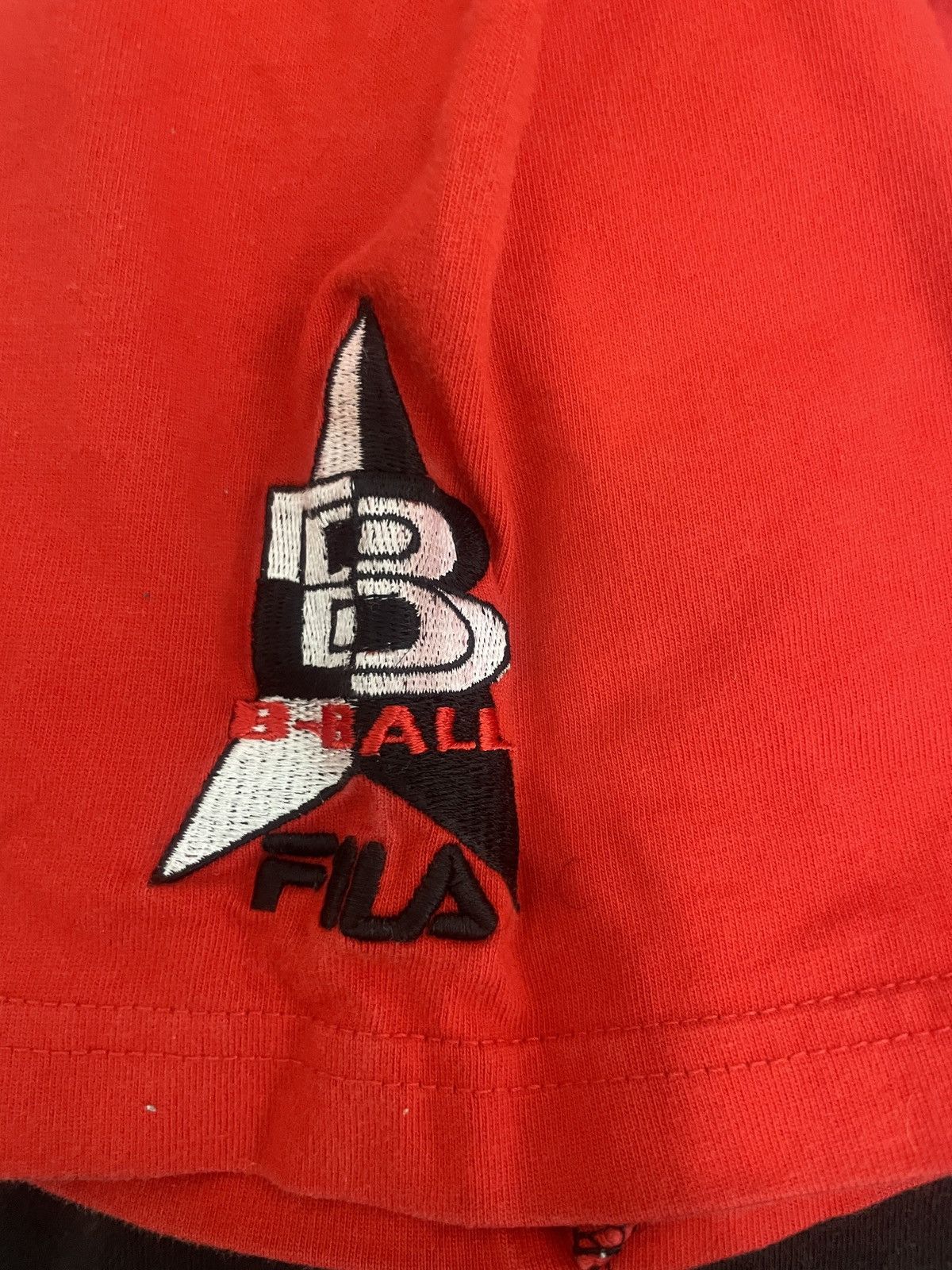 Fila Fila Baseball Jersey **Style Worn By 2Pac** Vintage 90s Vtg Size US M / EU 48-50 / 2 - 7 Thumbnail