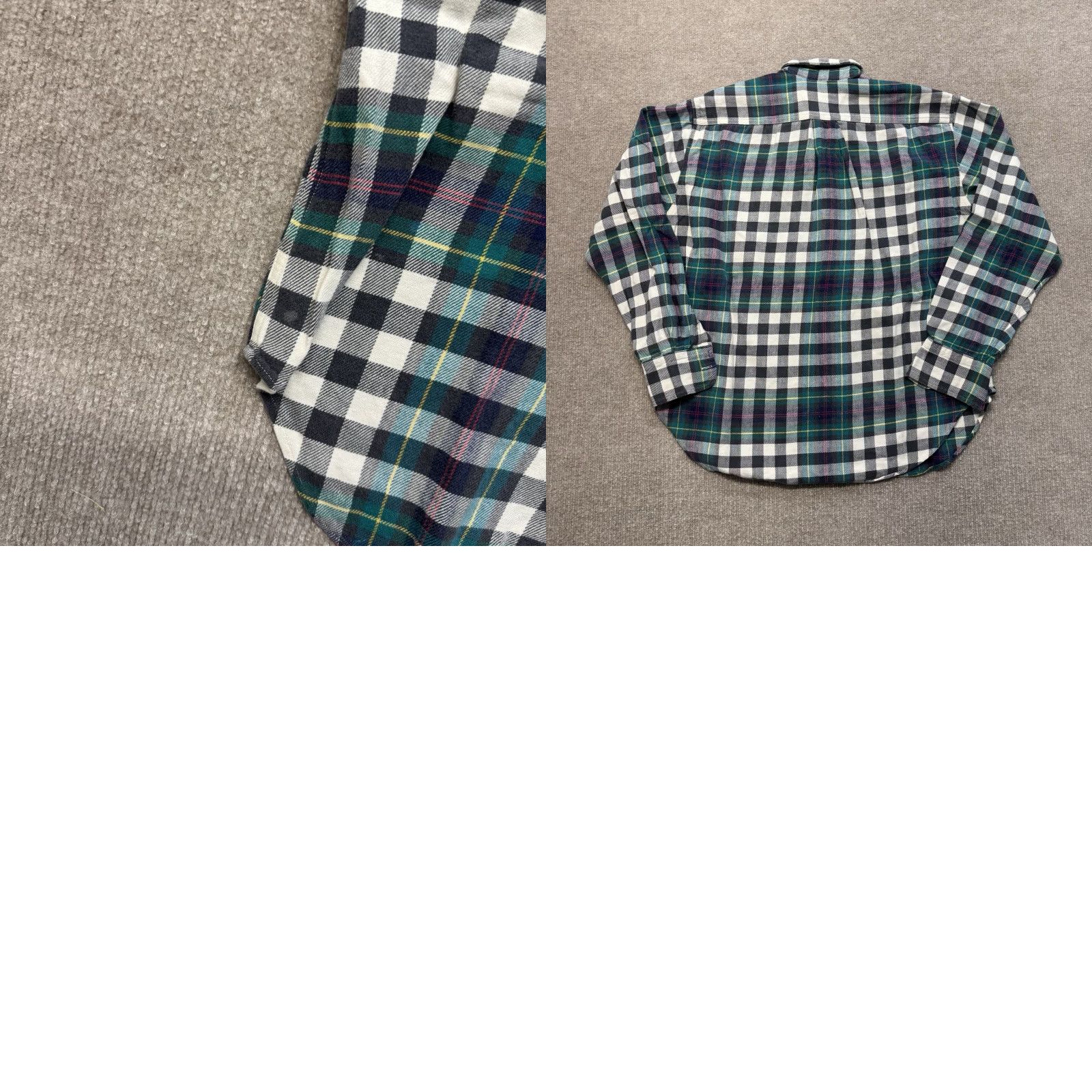 Polo Ralph Lauren VINTAGE Polo Ralph Lauren Flannel Shirt Men’s M 90s Plaid Cotton Button-Up Size US M / EU 48-50 / 2 - 8 Thumbnail