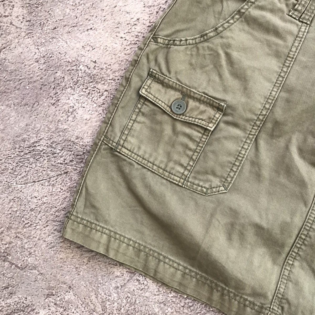 Vintage Y2K Vintage Cargo Mini Skirt Streetwear Baggy Pockets 28 Size 28" / US 6 / IT 42 - 3 Thumbnail