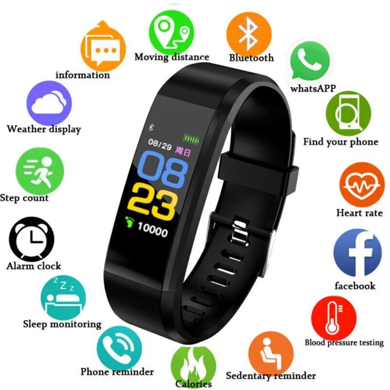 Other Spitilo Fitness Tracker Heart Rate Waterproof GPS SmartWatch Size ONE SIZE - 3 Thumbnail