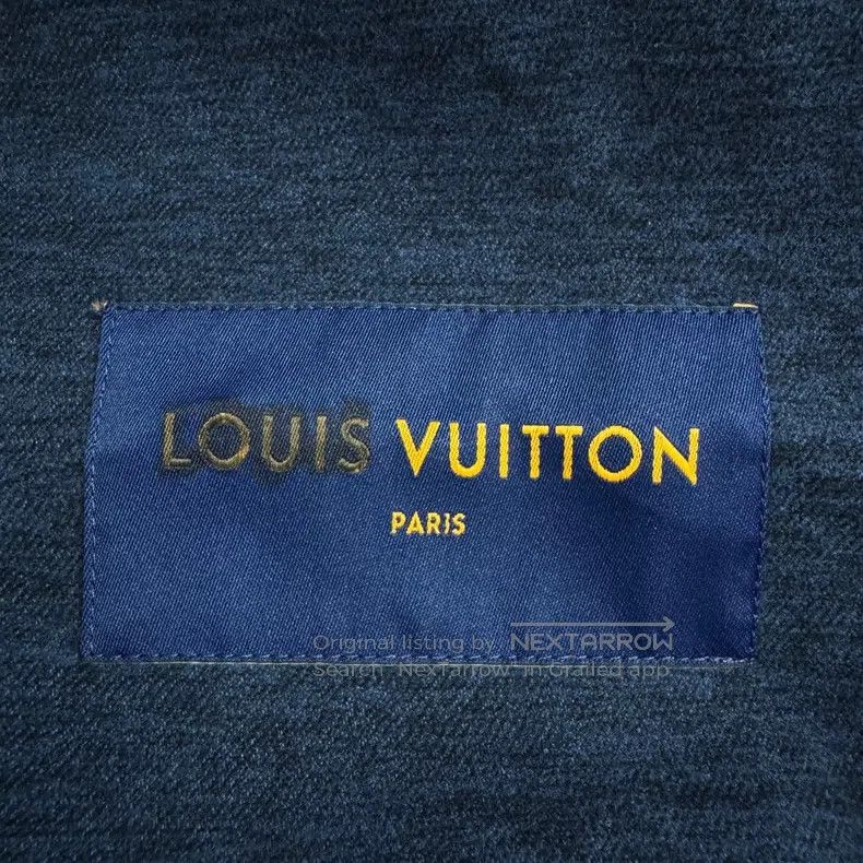 Louis Vuitton Louis Vuitton Striped Letter Coat Size US M / EU 48-50 / 2 - 2 Thumbnail