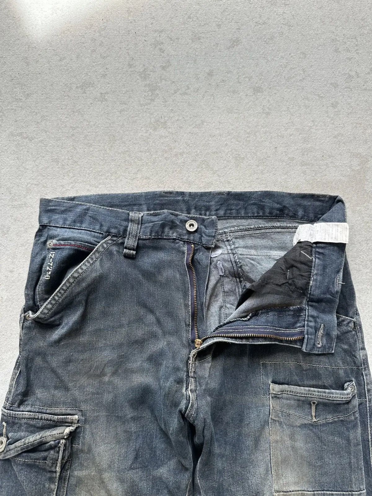 Rusty Rusty Dirty Japanese Brand IZ-7250 Work Wear Denim Pants Size US 32 / EU 48 - 9 Thumbnail