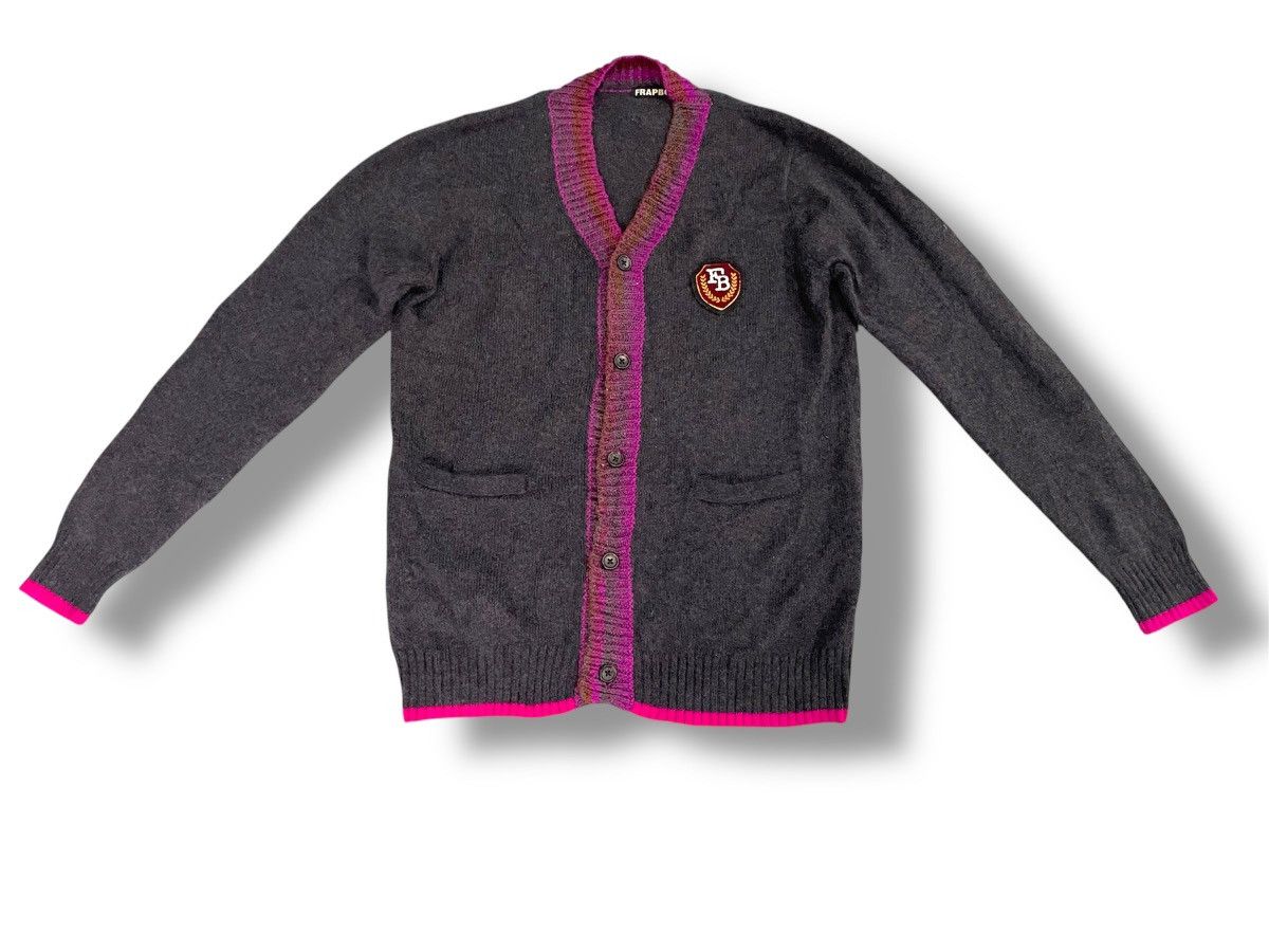 Issey Miyake FRAPBOIS Half Wool Hooded Buttons Up Cardigan Size US L / EU 52-54 / 3 - 1 Thumbnail