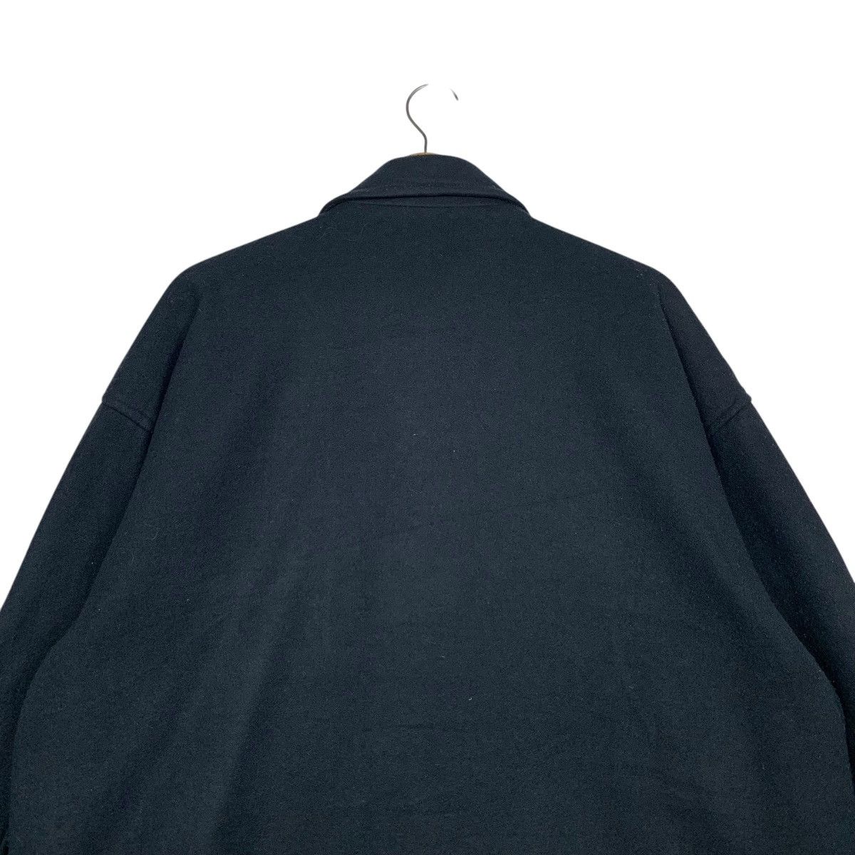 Japanese Brand SENSE OF PLACE Wool Blend Shacket Oversized #2775-C125 Size US M / EU 48-50 / 2 - 22 Thumbnail