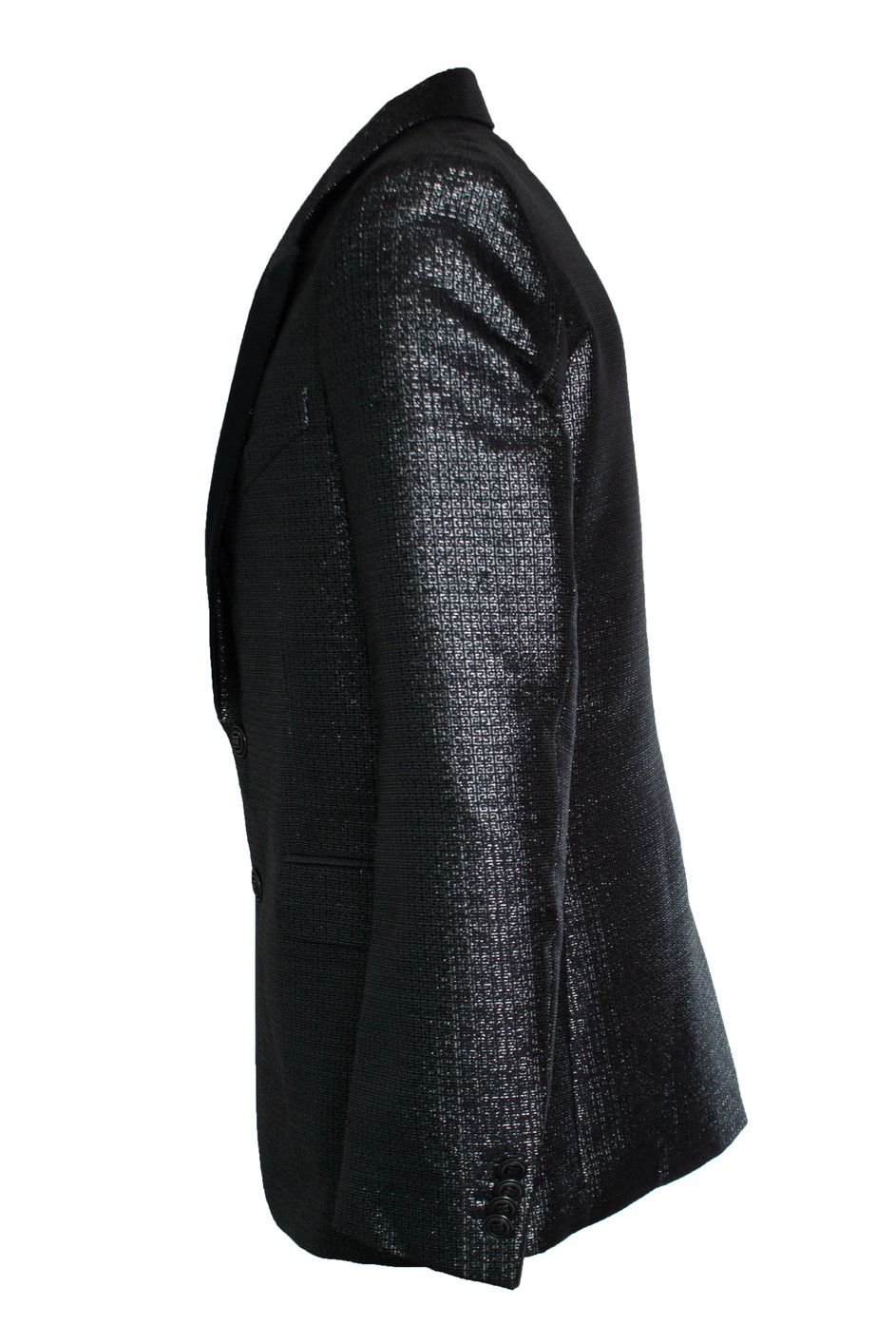 Givenchy Givenchy, Lurex jacquard logo blazer Size 52R - 4 Thumbnail
