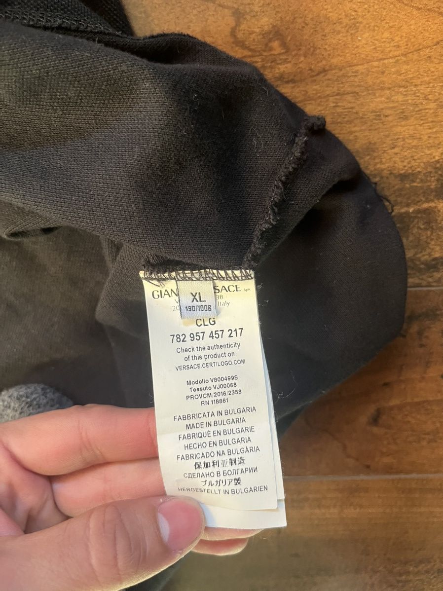 Versace Versace Black Polo Size US XL / EU 56 / 4 - 5 Thumbnail