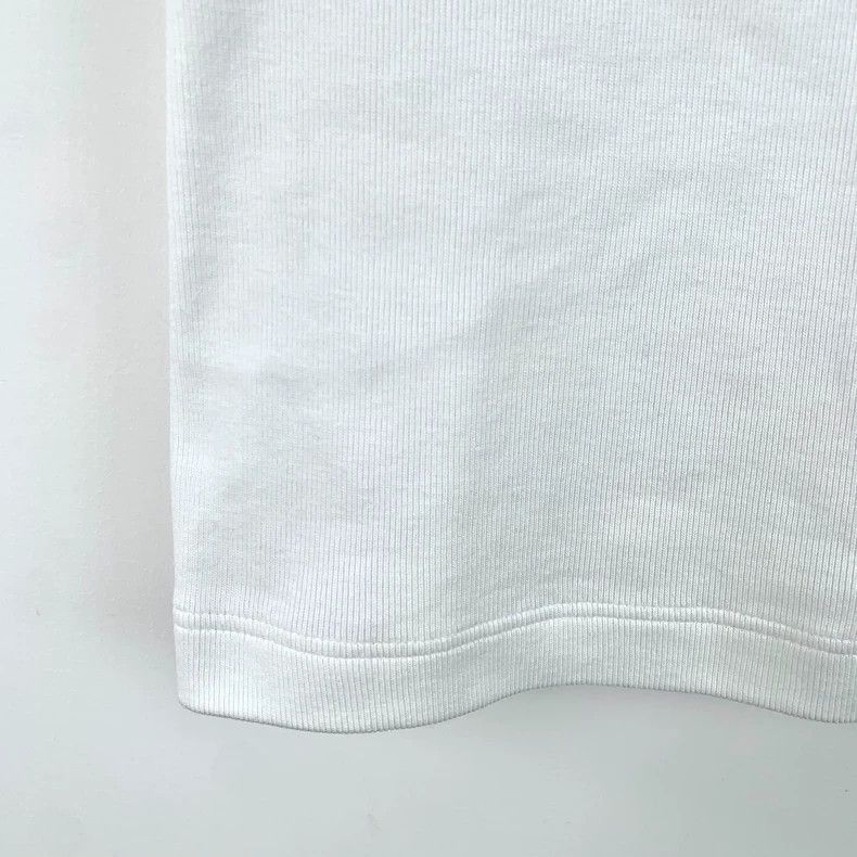 Chanel Chanel White Camellia Cotton TShirt -2505 Size US XXS / EU 40 - 5 Thumbnail