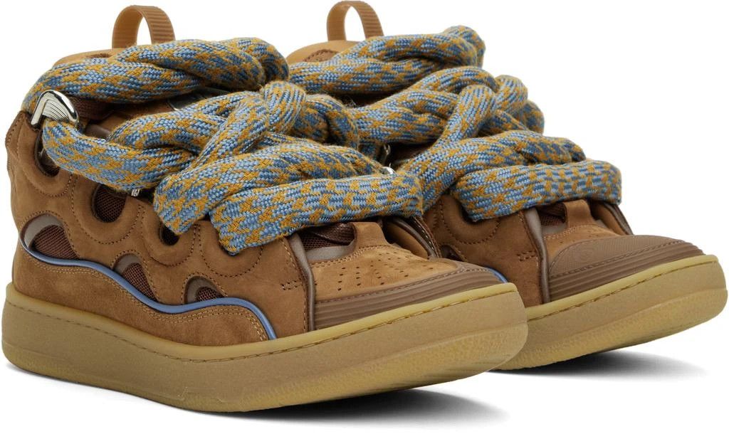Lanvin oc11z0426 Curb Sneakers in Brown Size US 7 / EU 40 - 3 Thumbnail