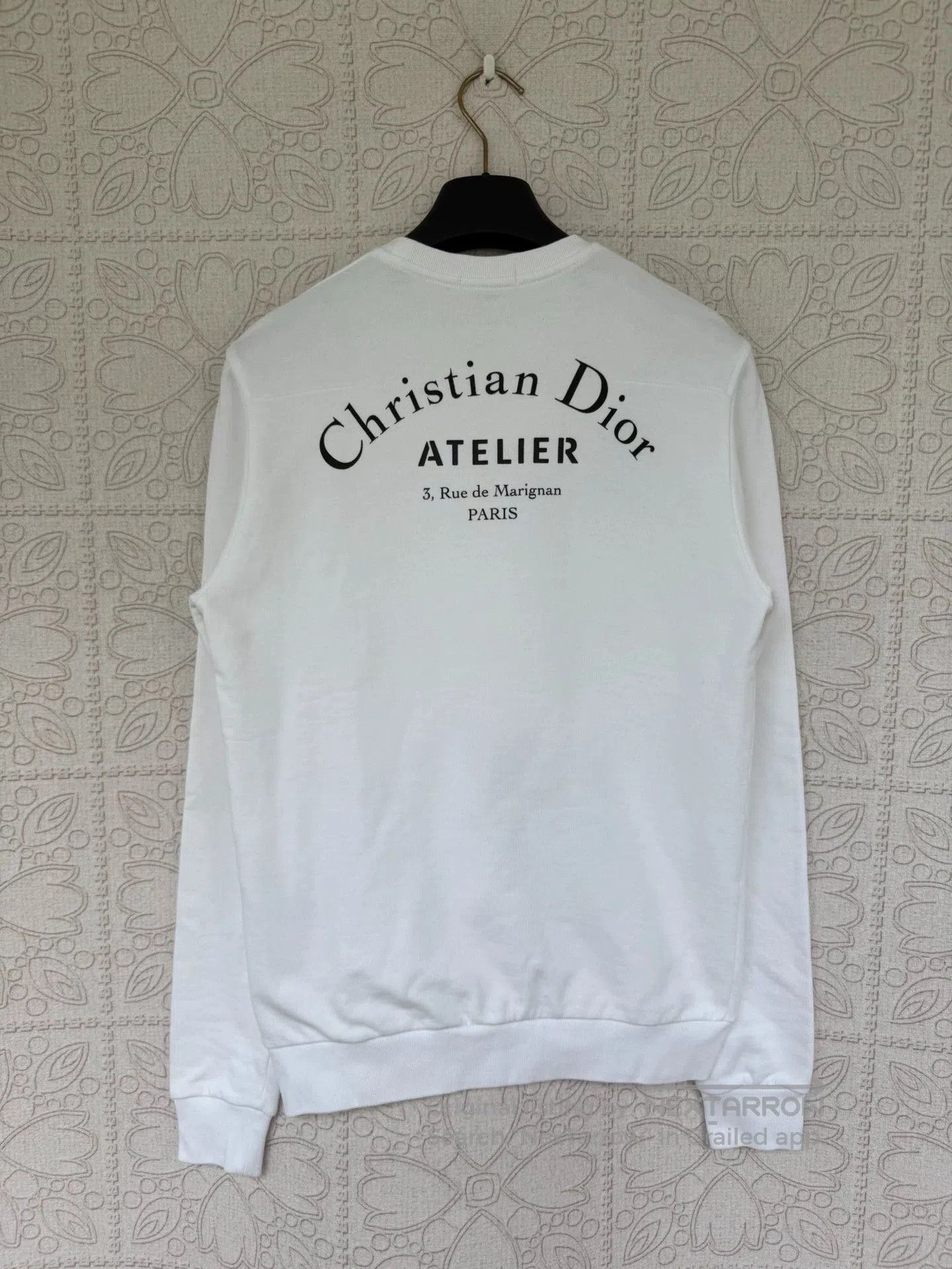 Dior dior long sleeve sweatshirt in white. Size US XS / EU 42 / 0 - 2 Thumbnail