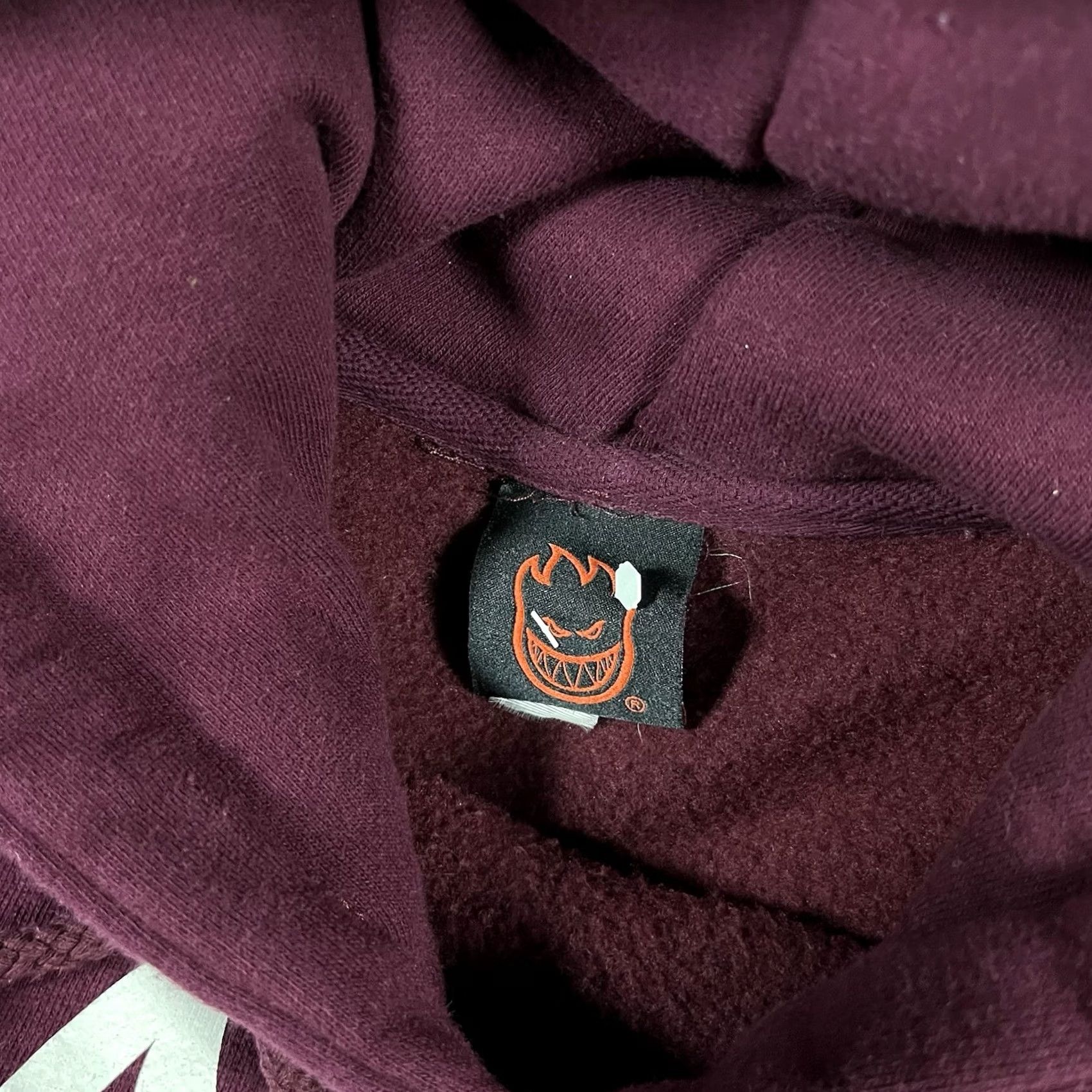 Spitfire Spitfire Hoodie Mens Small Maroon Sweatshirt Skateboards Y2K VTG Flame Graphic Sweatshirt Hoodie Size US S / EU 44-46 / 1 - 5 Thumbnail