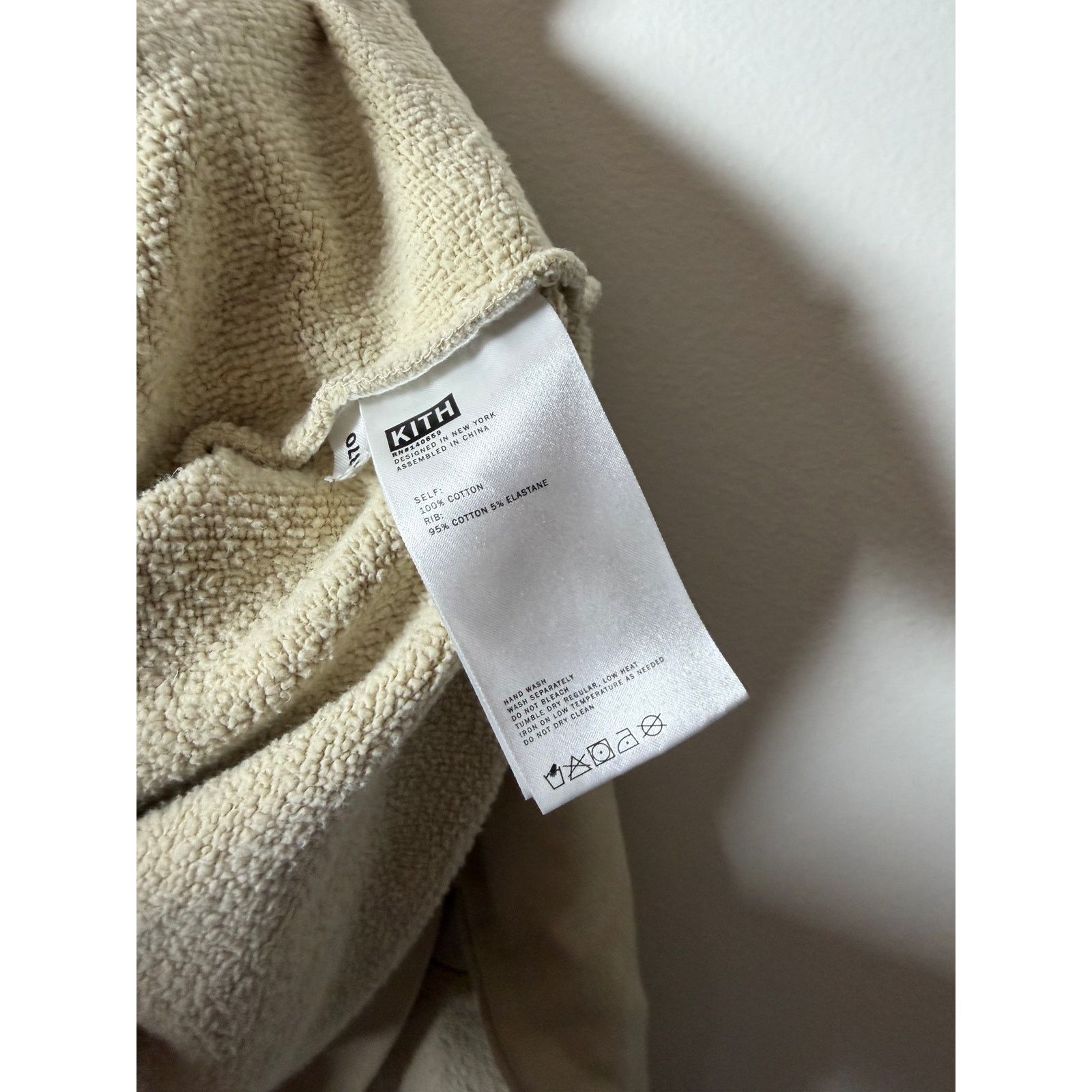 Kith Kith Reverse Paneled Fleece Crewneck Sweatshirt Sediment Size US L / EU 52-54 / 3 - 5 Thumbnail