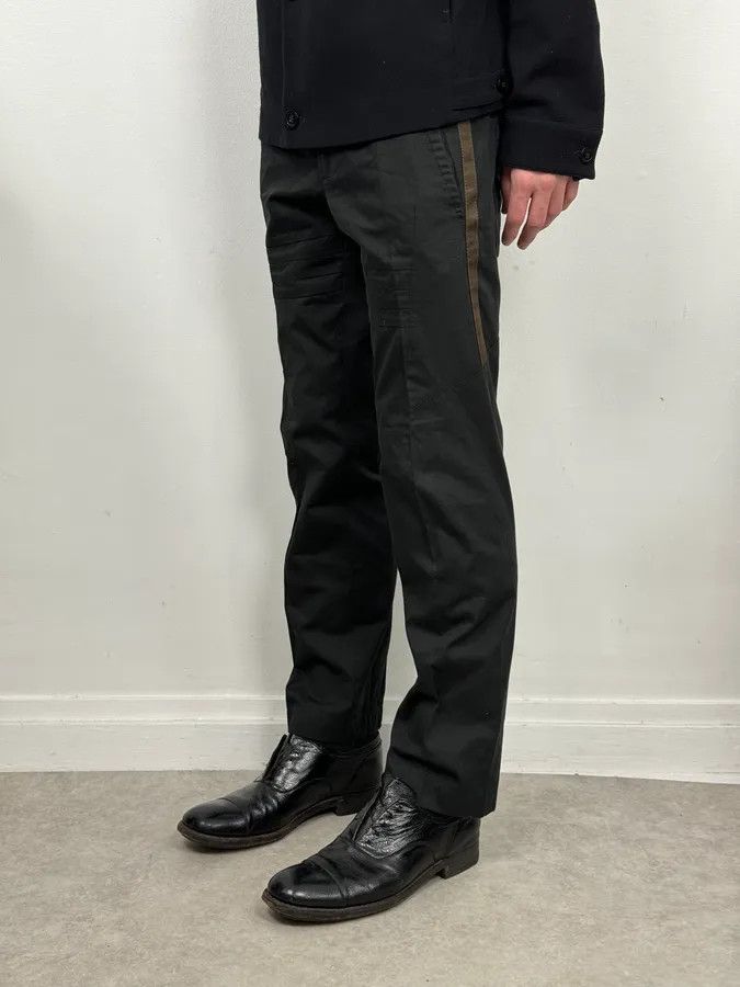 Dolce & Gabbana 2000s Dolce & Gabbana Black Double Waisted Tailored Pants Size US 32 / EU 48 - 3 Thumbnail