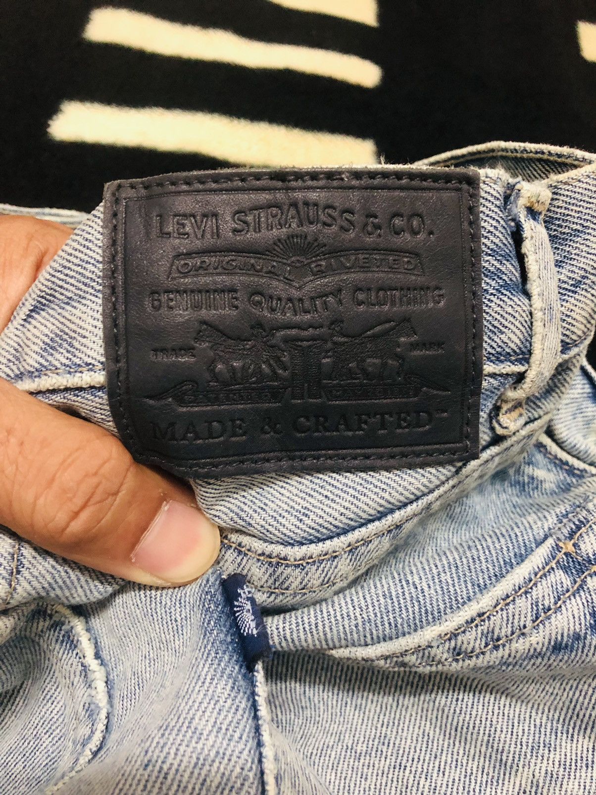Levi's Made & Crafted Rare Levi’s made & crafted embroidery jeans Size 30" / US 8 / IT 44 - 4 Thumbnail