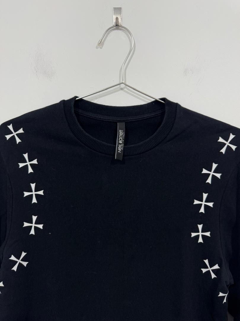 Neil Barrett Neil Barrett Military Star Series Sweatshirt Size US M / EU 48-50 / 2 - 2 Thumbnail