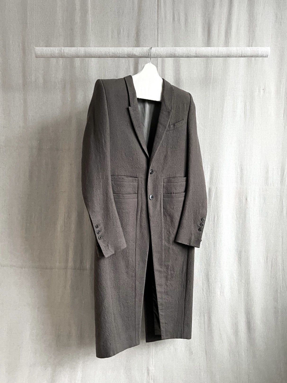 Rick Owens FW17 “LARRY” Runway RR19F4904-WF Neue Coat Size US M / EU 48-50 / 2 - 3 Thumbnail