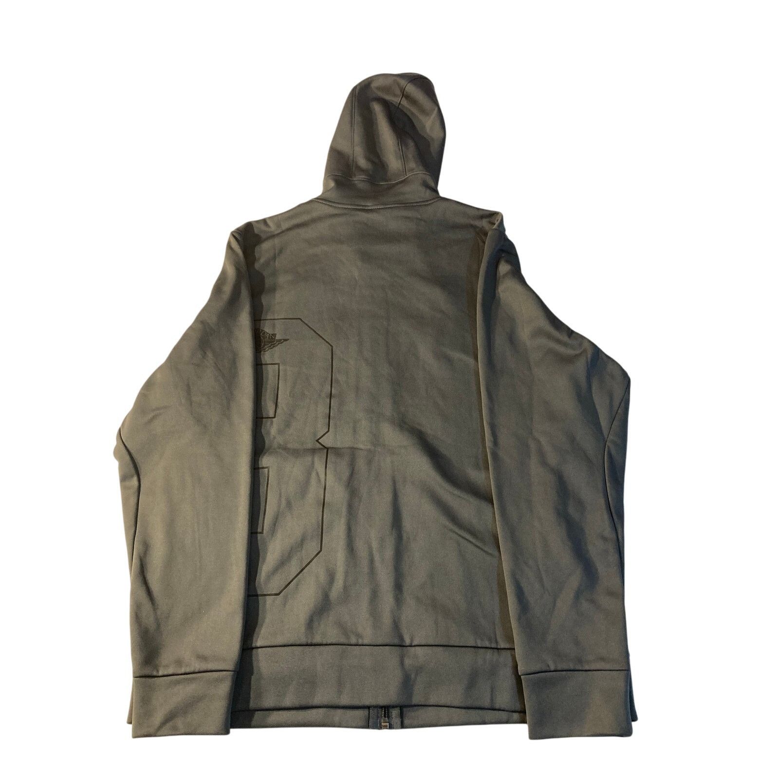 Jordan Brand Jordan 23 Therma Lite Full zip Hoodie Grey Sz L 831381-021 Size US L / EU 52-54 / 3 - 6 Thumbnail