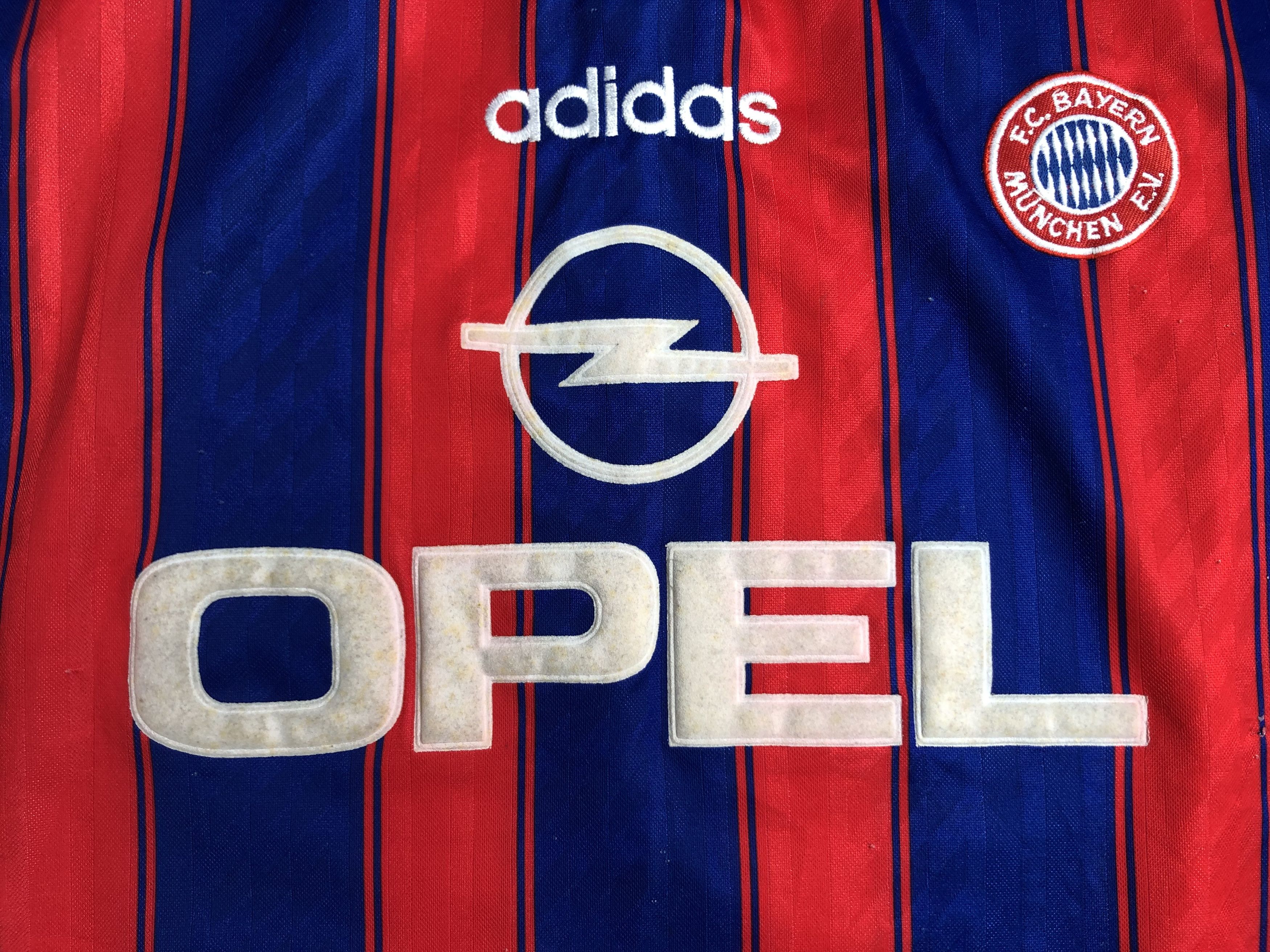 Adidas Bayern Munich Home football shirt 1995-1997 #18 Klinsmann Size US XL / EU 56 / 4 - 11 Thumbnail
