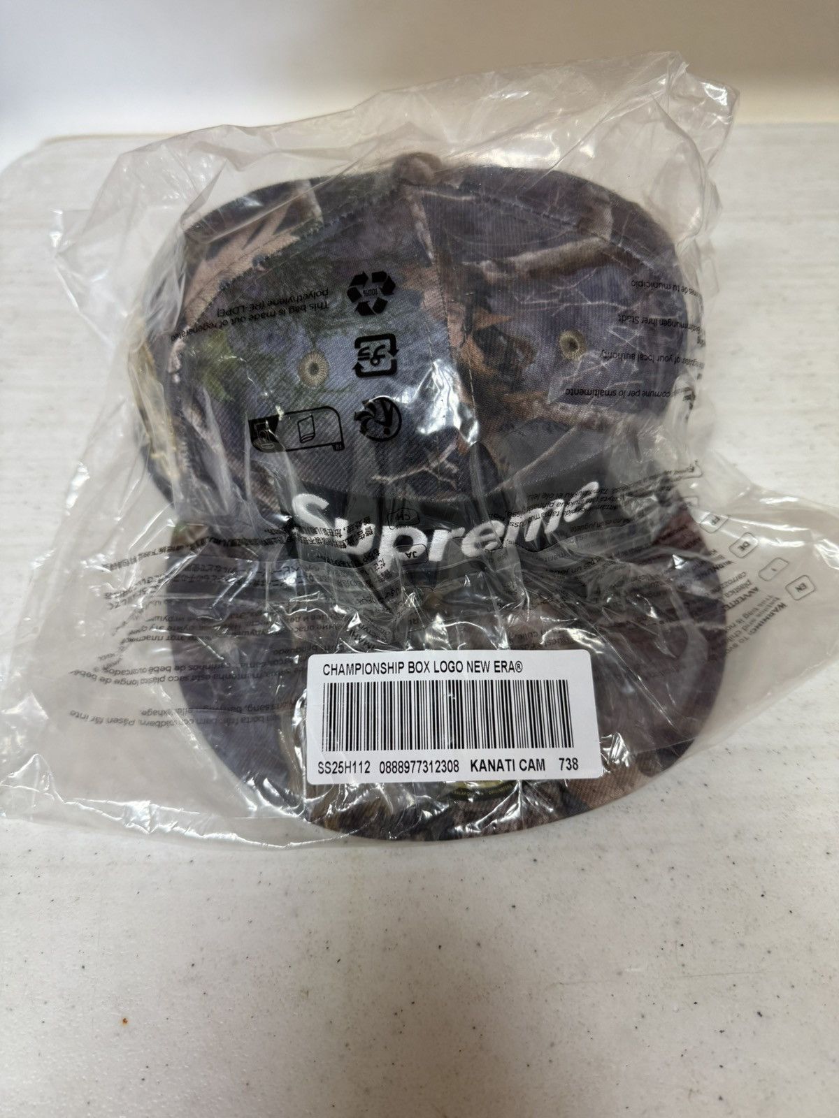 Supreme Supreme Championship Box Logo New Era Size ONE SIZE - 5 Thumbnail