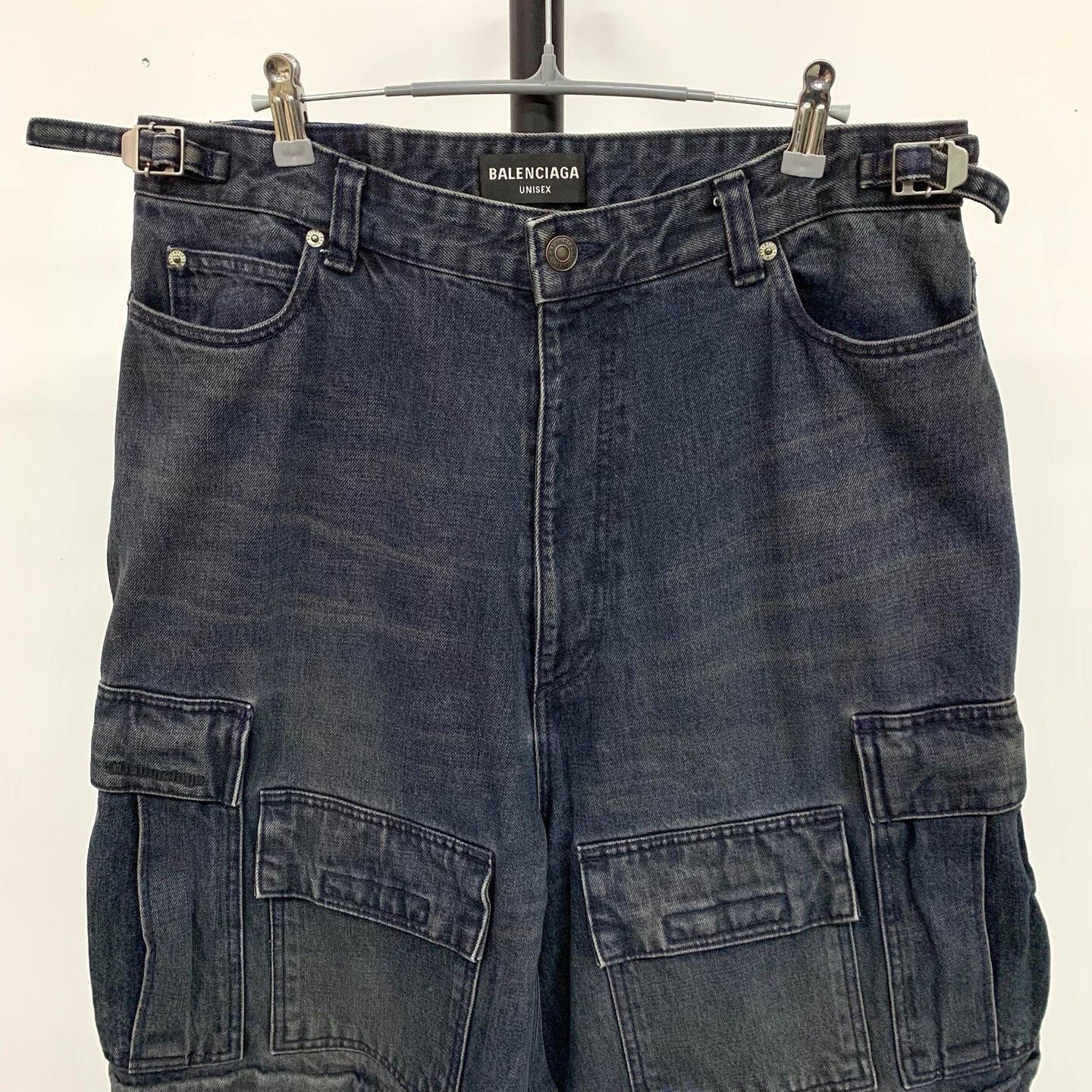 Balenciaga Balenciaga Cargo Detachable Straight Jeans 34 Size US 34 / EU 50 - 3 Thumbnail