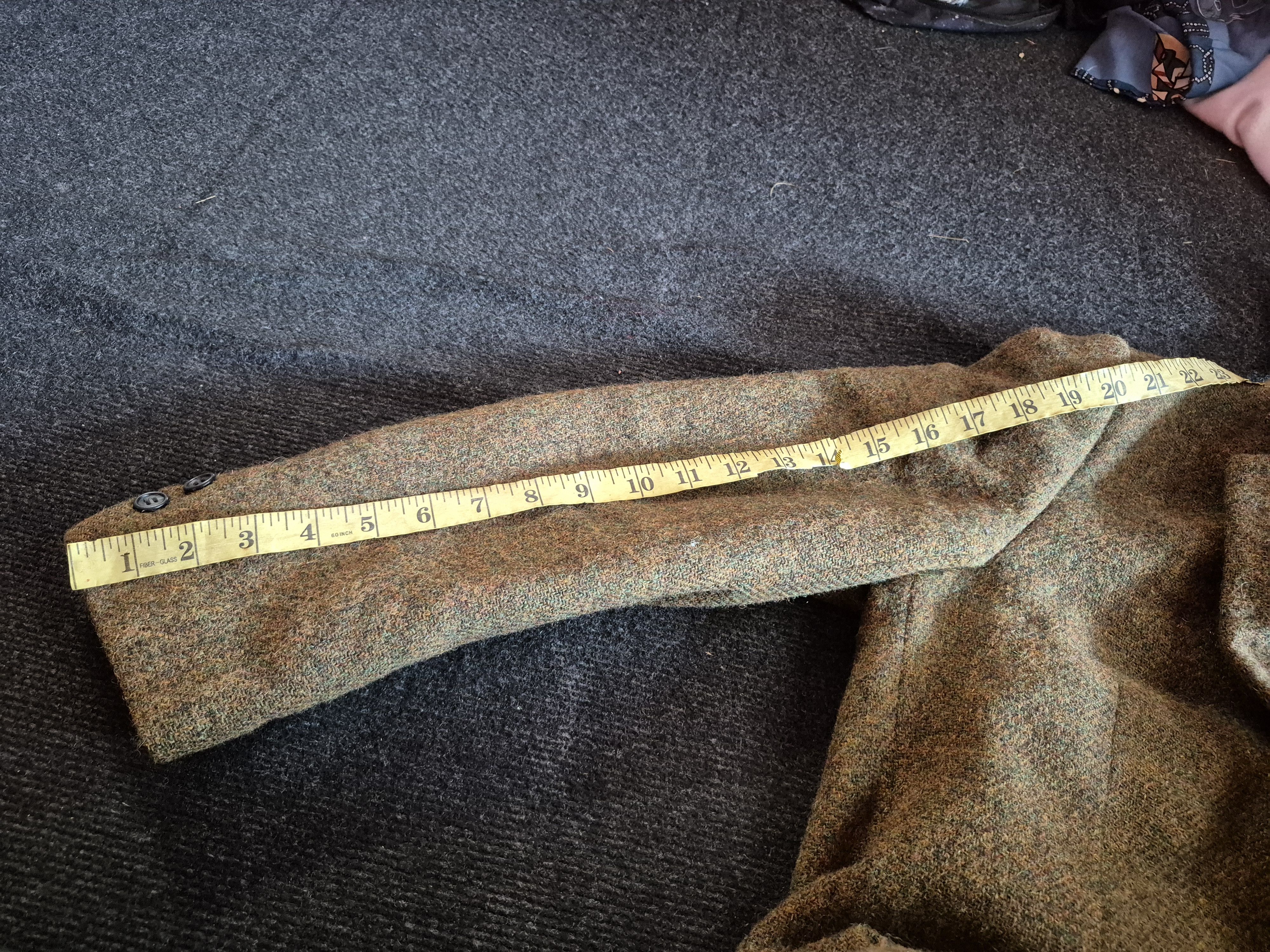 Harris Tweed 🔥 Harris Tweed Hand Woven Light Weight Suits Blazer Coat Size 40R - 20 Thumbnail