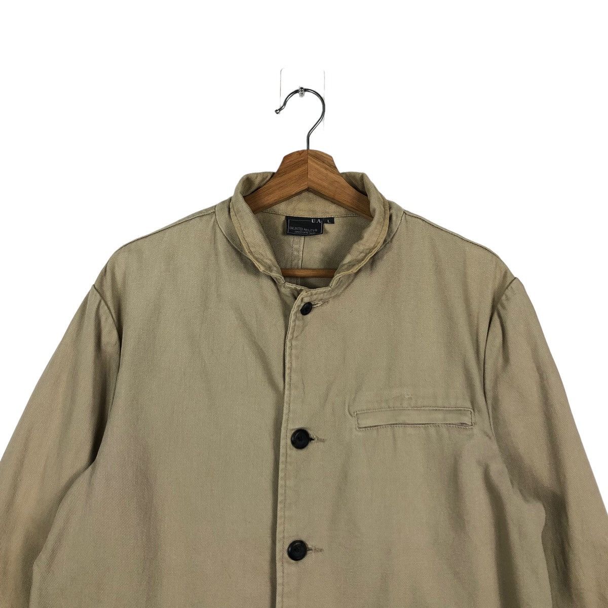 Issey Miyake 🔥VINTAGE CHORE JACKET WORK SOPHISTICATED TALENT JAPAN Size US L / EU 52-54 / 3 - 3 Thumbnail