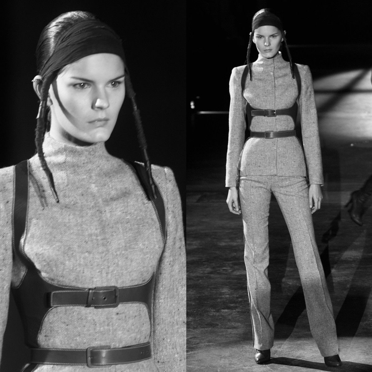 Alexander McQueen Runway AW 2002 Supercalifragilistic Alexander McQueen jacket Size M / US 6-8 / IT 42-44 - 4 Thumbnail