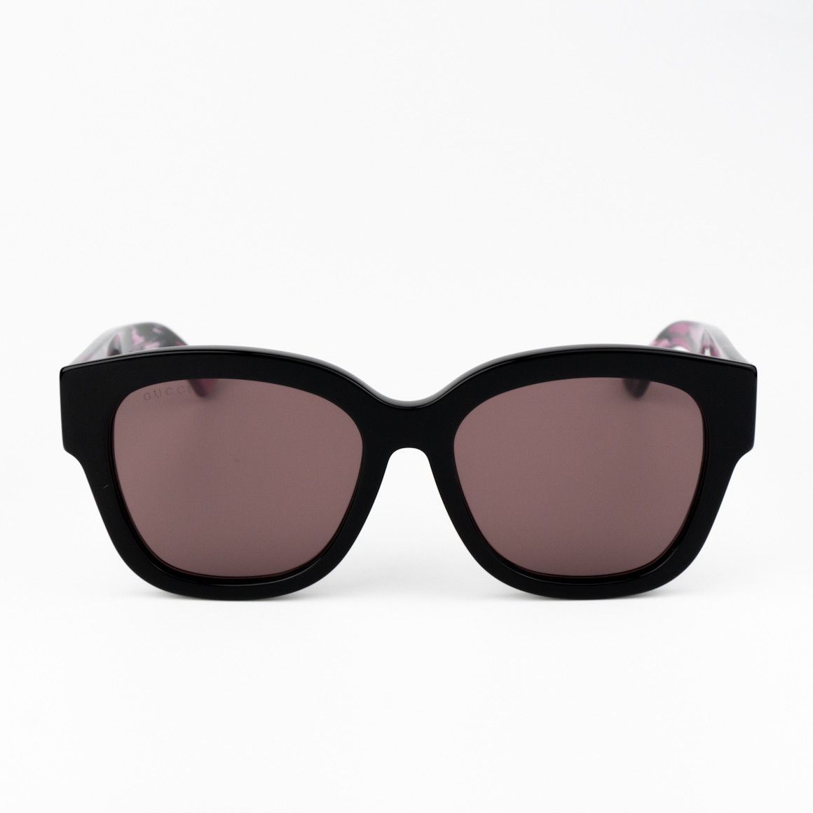 Gucci NEW Gucci GG1550SK 004 Black Red Women Square Sunglasses Size ONE SIZE - 3 Thumbnail