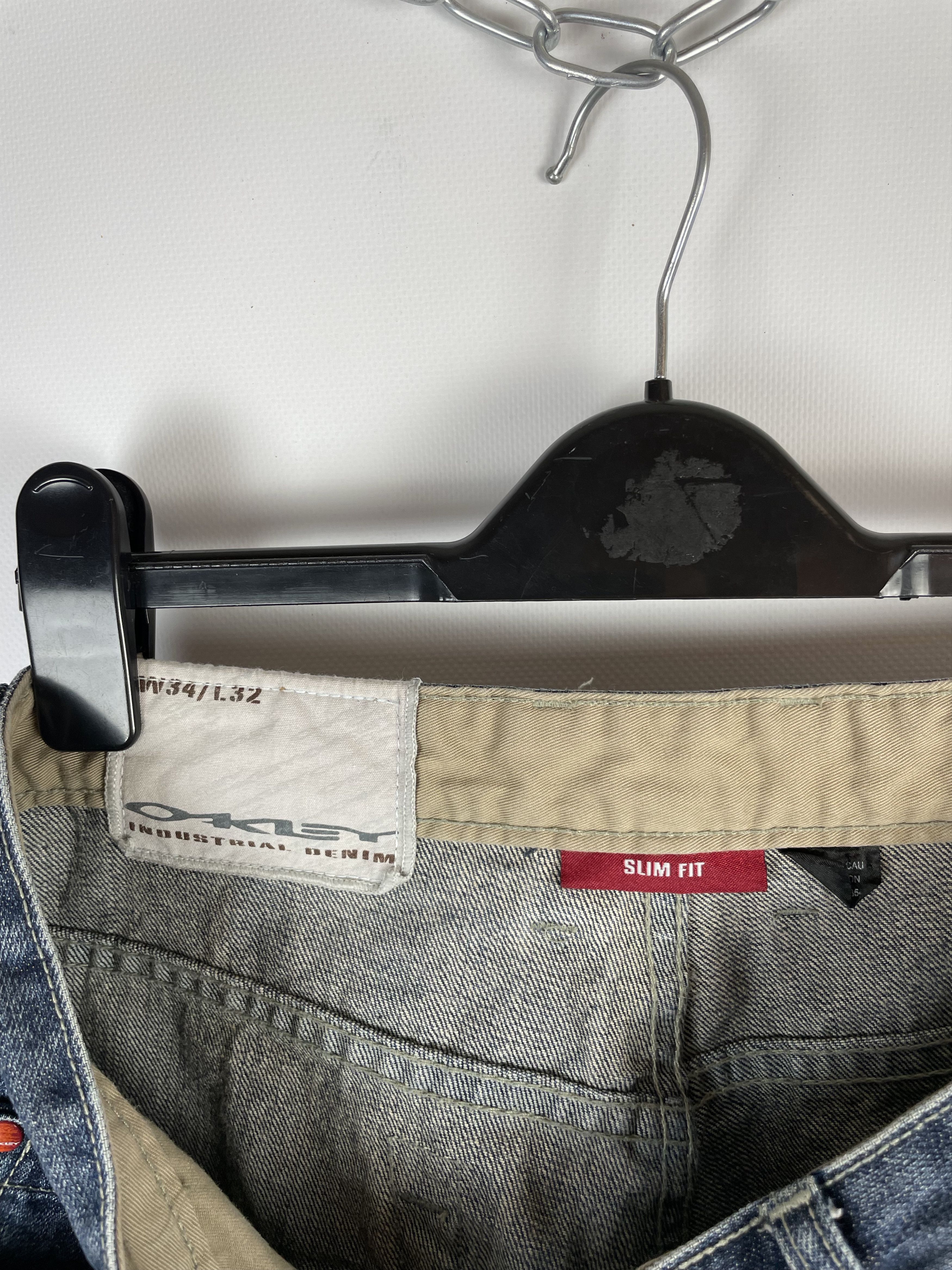 Oakley OAKLEY Denim Distressed Jeans Size US 34 / EU 50 - 13 Thumbnail