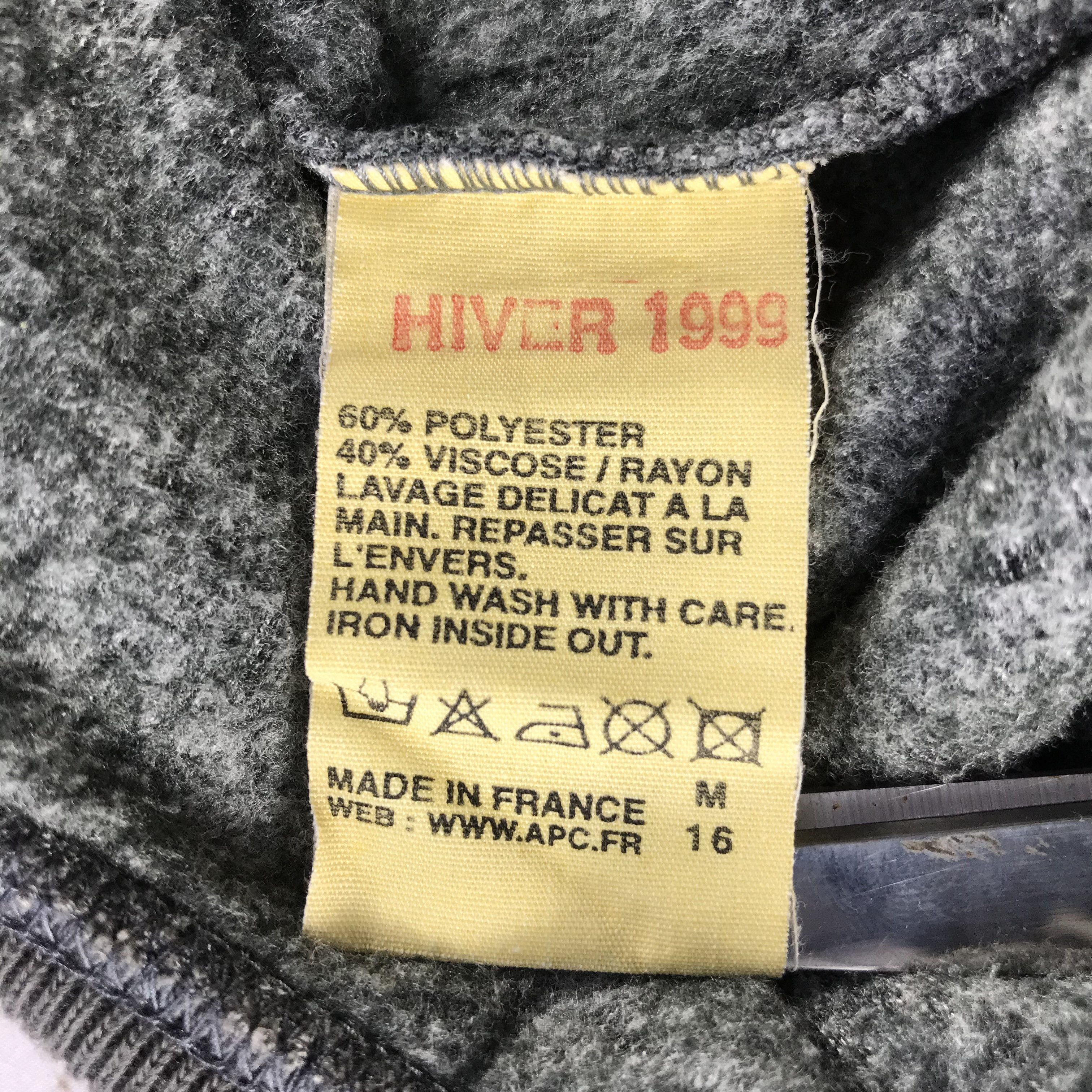 A.P.C. Rock Steady APC Hoodie K1165 Size US M / EU 48-50 / 2 - 5 Thumbnail
