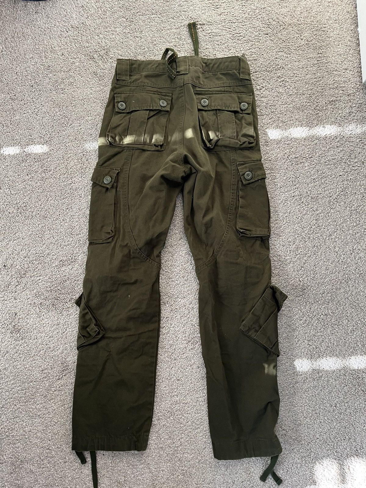 Japanese Brand Matchstick Cargo Pants Size US 30 / EU 46 - 2 Thumbnail