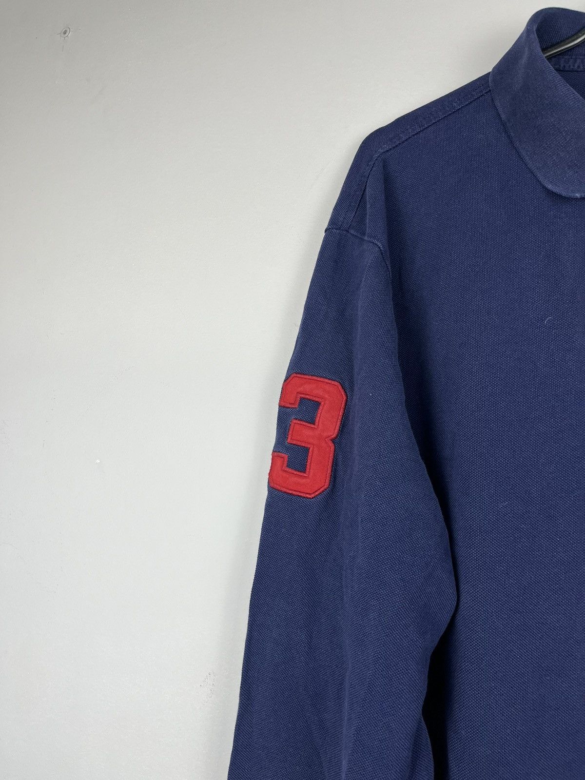 Polo Ralph Lauren × Vintage Polo Ralph Lauren big pony #3 polo longsleeve Size US XL / EU 56 / 4 - 2 Thumbnail